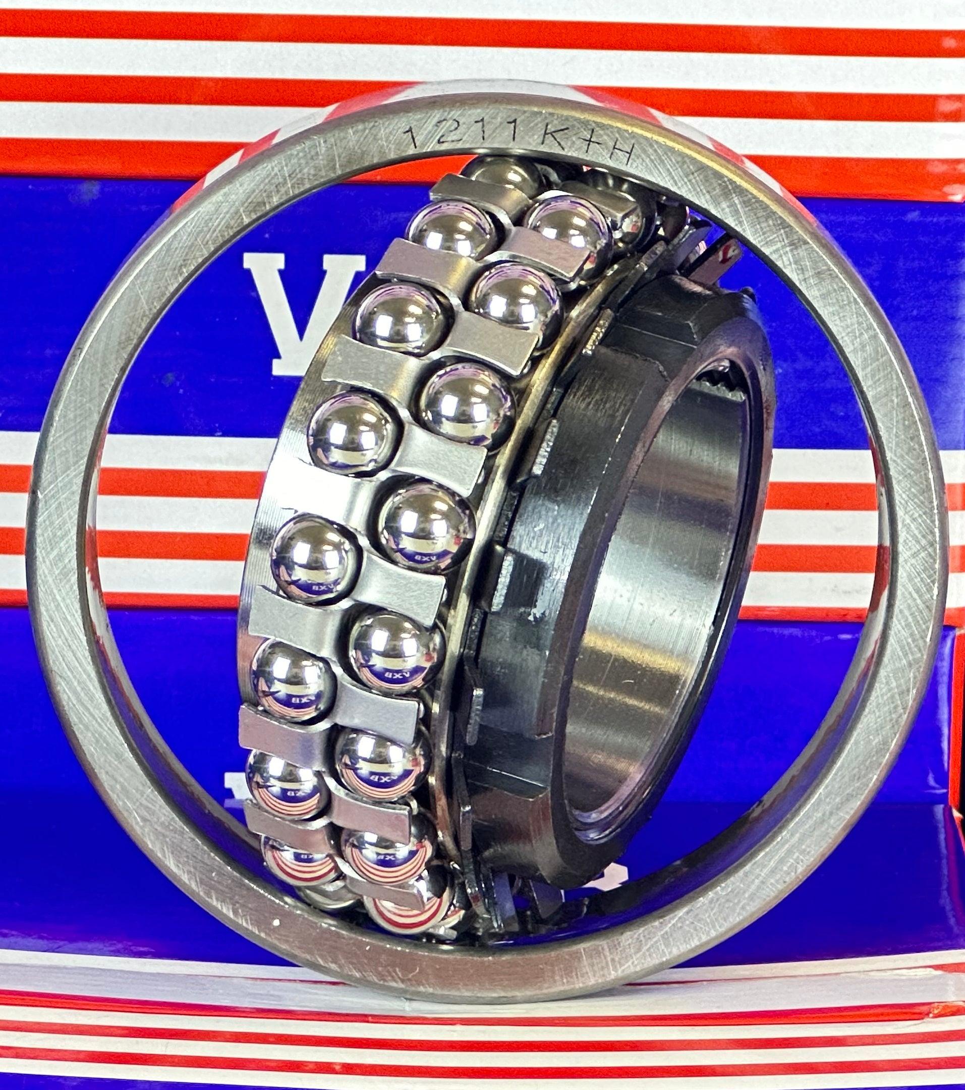 1211K+H Tapered Self Aligning Bearing with Adapter Sleeve 55x110x22 - VXB Ball Bearings