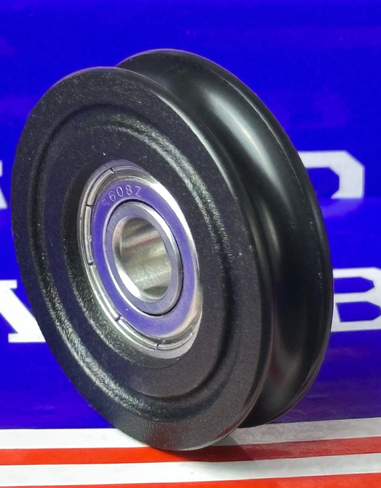 8mm Bore Bearing with OD: 40mm U Groove Plastic Tire  for Sliding Doors