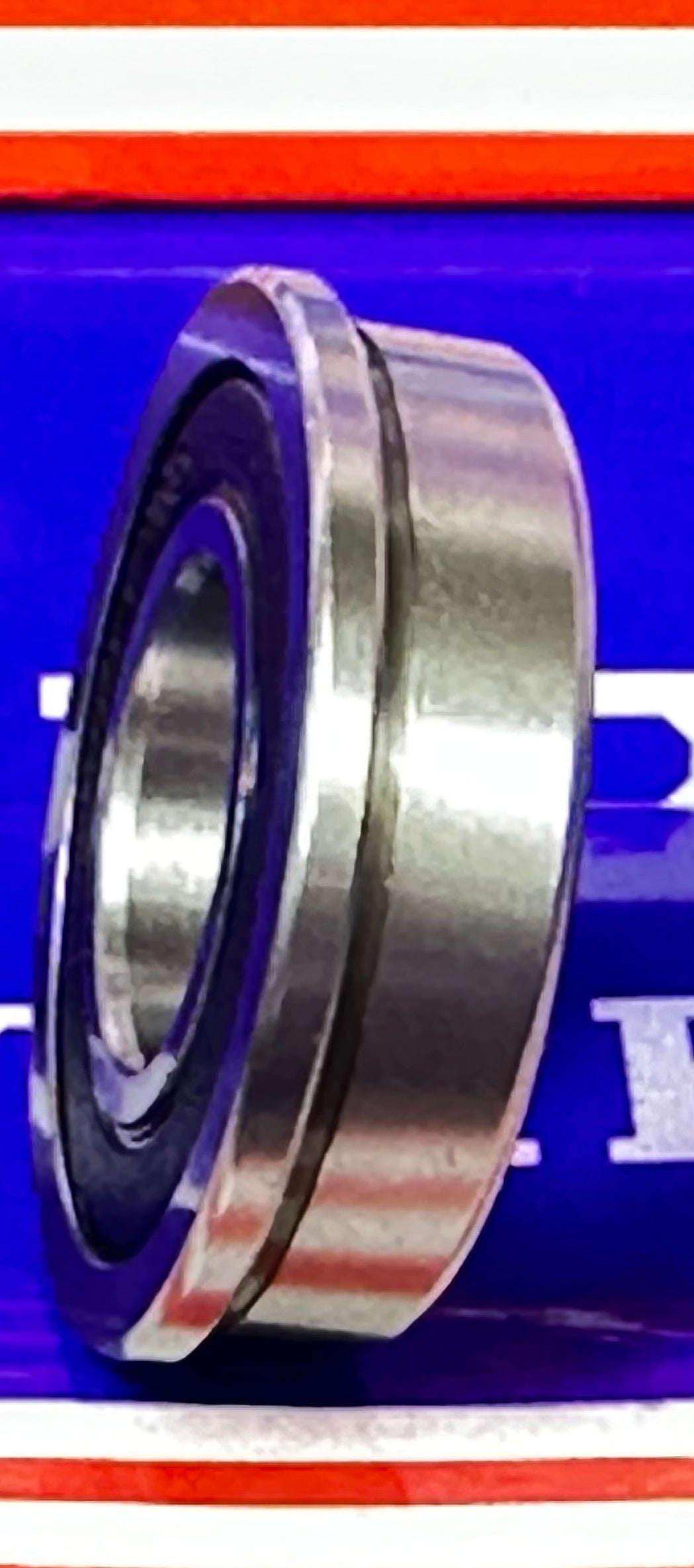 Trolley Guide Bearings 17x35x11mm Sealed Ball Bearing with Flange Diameter of 37mm