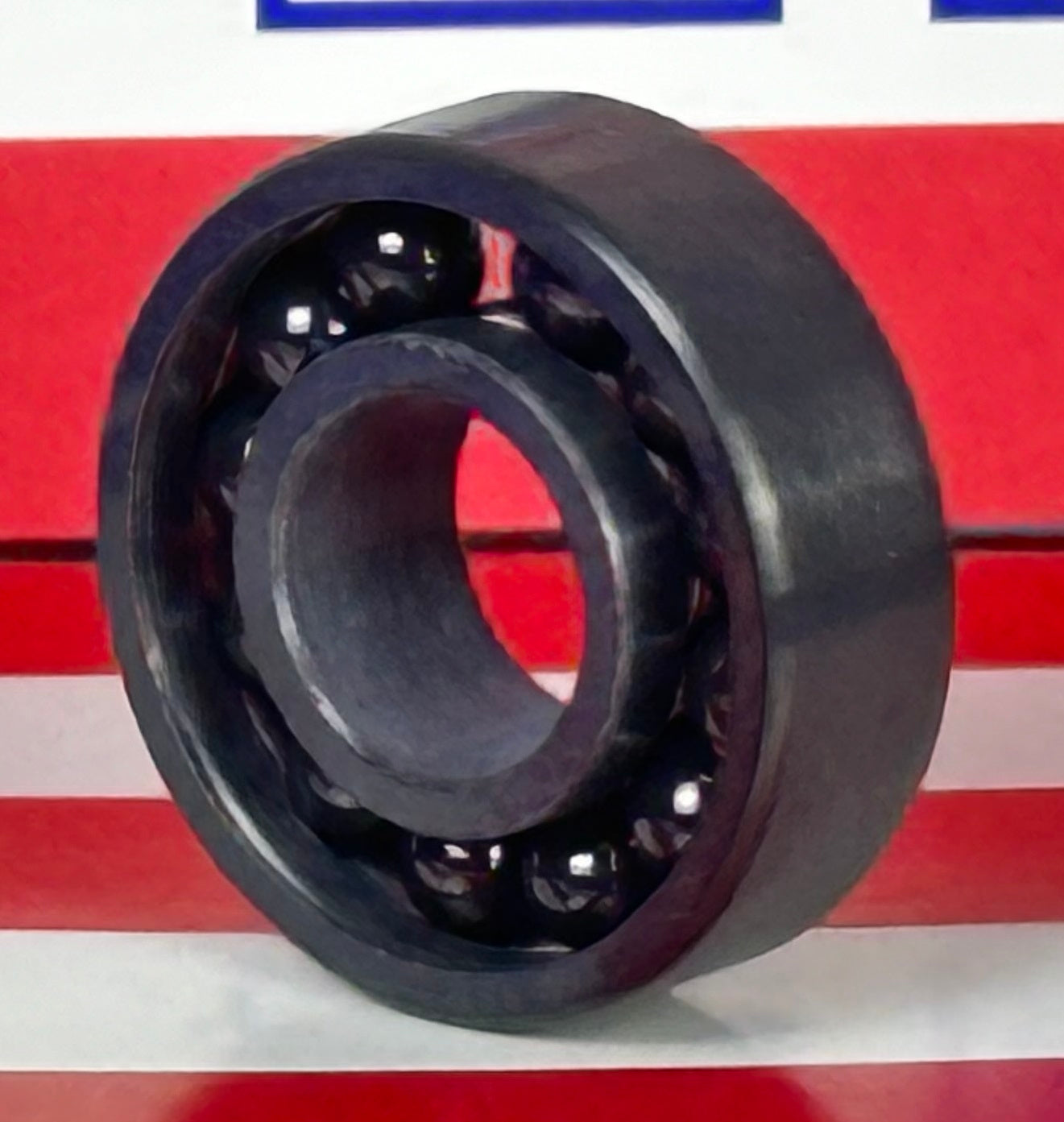 R6 Full Complement Ceramic Bearing 3/8x7/8x9/32 inch Si3N4 Bearings