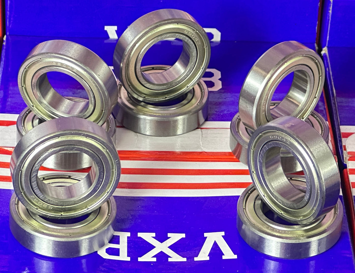 61904ZZ 20x37x9 Shielded Bearing Pack of 10