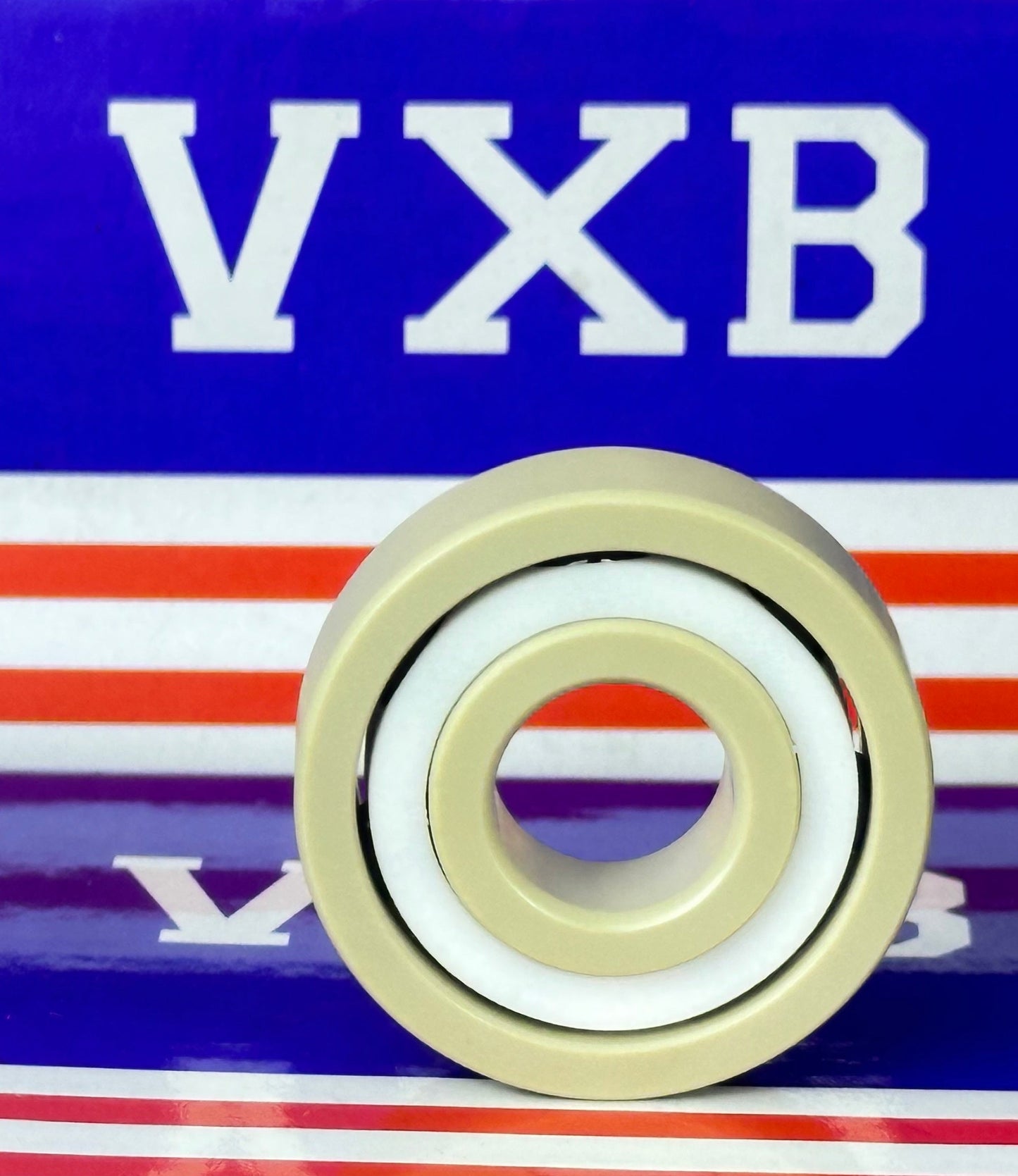 PEEK 6201 Ball Bearing PTFE cage Si3N4 Ceramic Balls 12x32x10