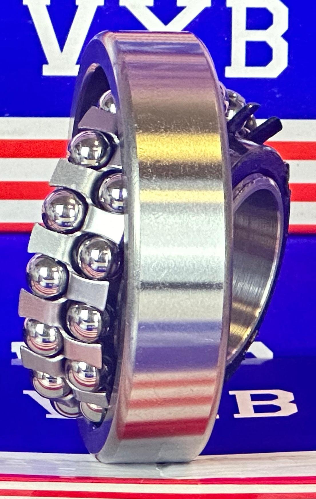1207K+H Tapered Self Aligning Bearing with Adapter Sleeve 35x82x18 - VXB Ball Bearings