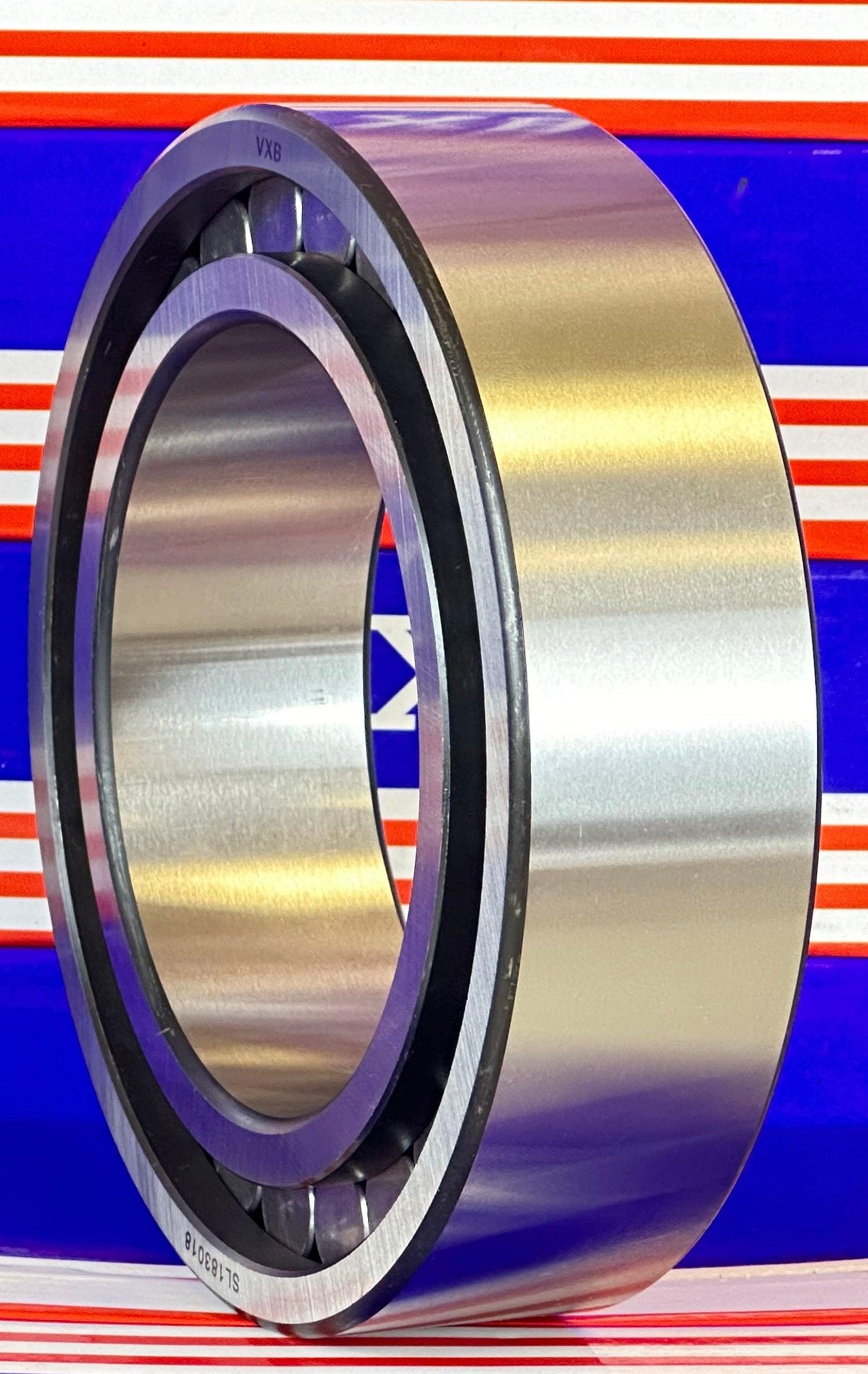 SL183017 Sheave Bearing 2 Rows Full Complement Bearings with Inner Ring 85x130x34mm - VXB Ball Bearings