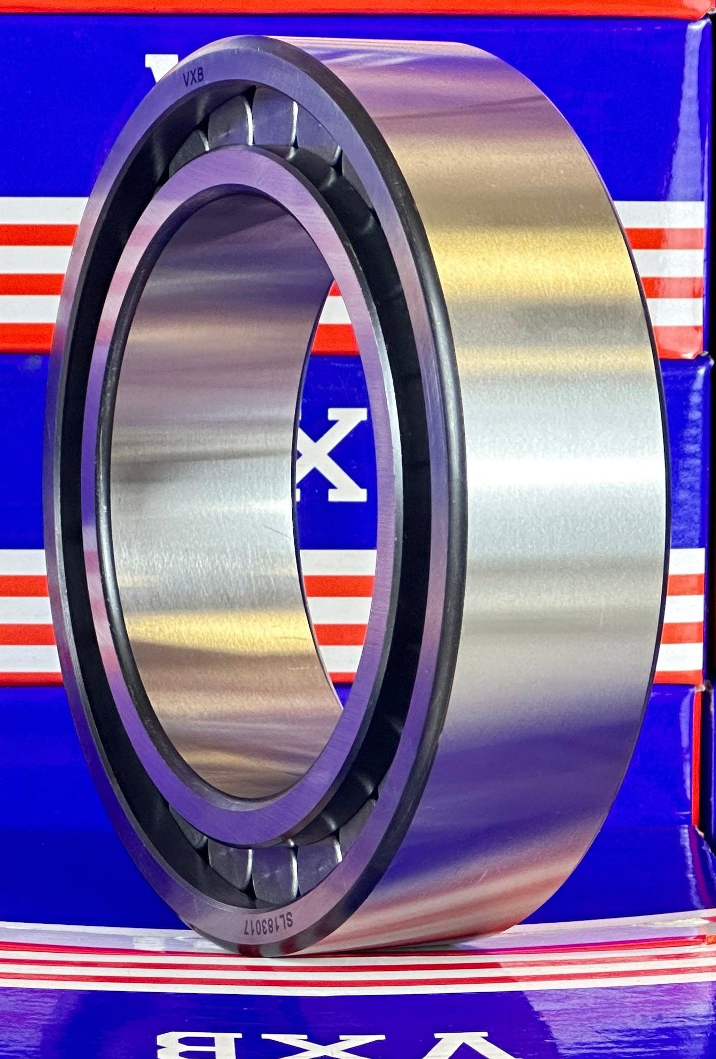 SL183018 Sheave Bearing 2 Rows Full Complement Bearings with Inner Ring 90x140x37mm - VXB Ball Bearings