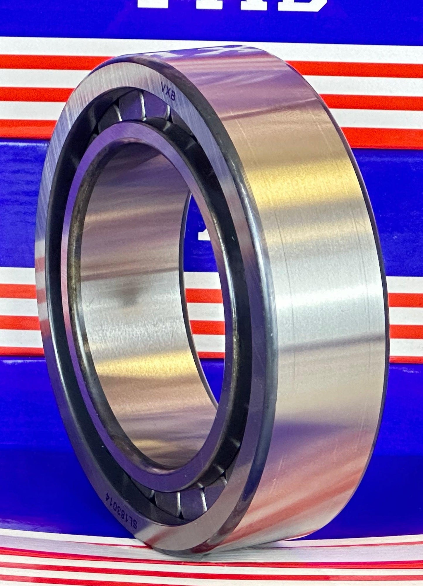 SL183014 Sheave Bearing 2 Rows Full Complement Bearings with Inner Ring 70x110x30mm - VXB Ball Bearings