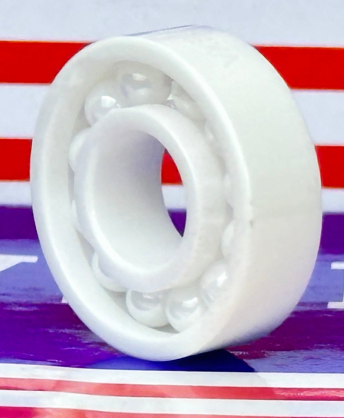 R6 Full Complement Ceramic Bearing 3/8x7/8x9/32 inch ZrO2 Bearings