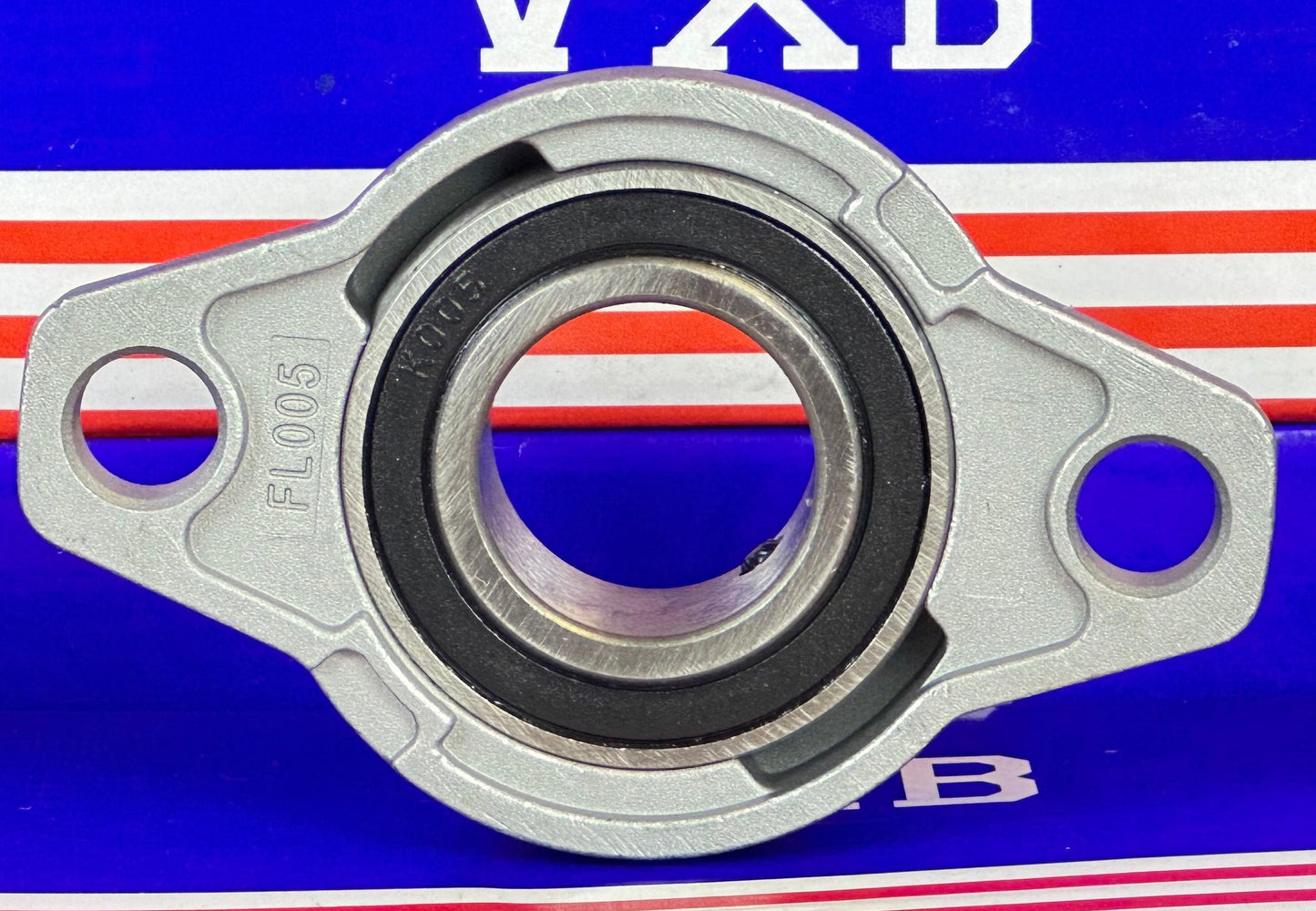 25mm shaft Zinc Alloy mounted bearing KFL005 Flanged Pillow Block Housing Mounted Bearing - VXB Ball Bearings