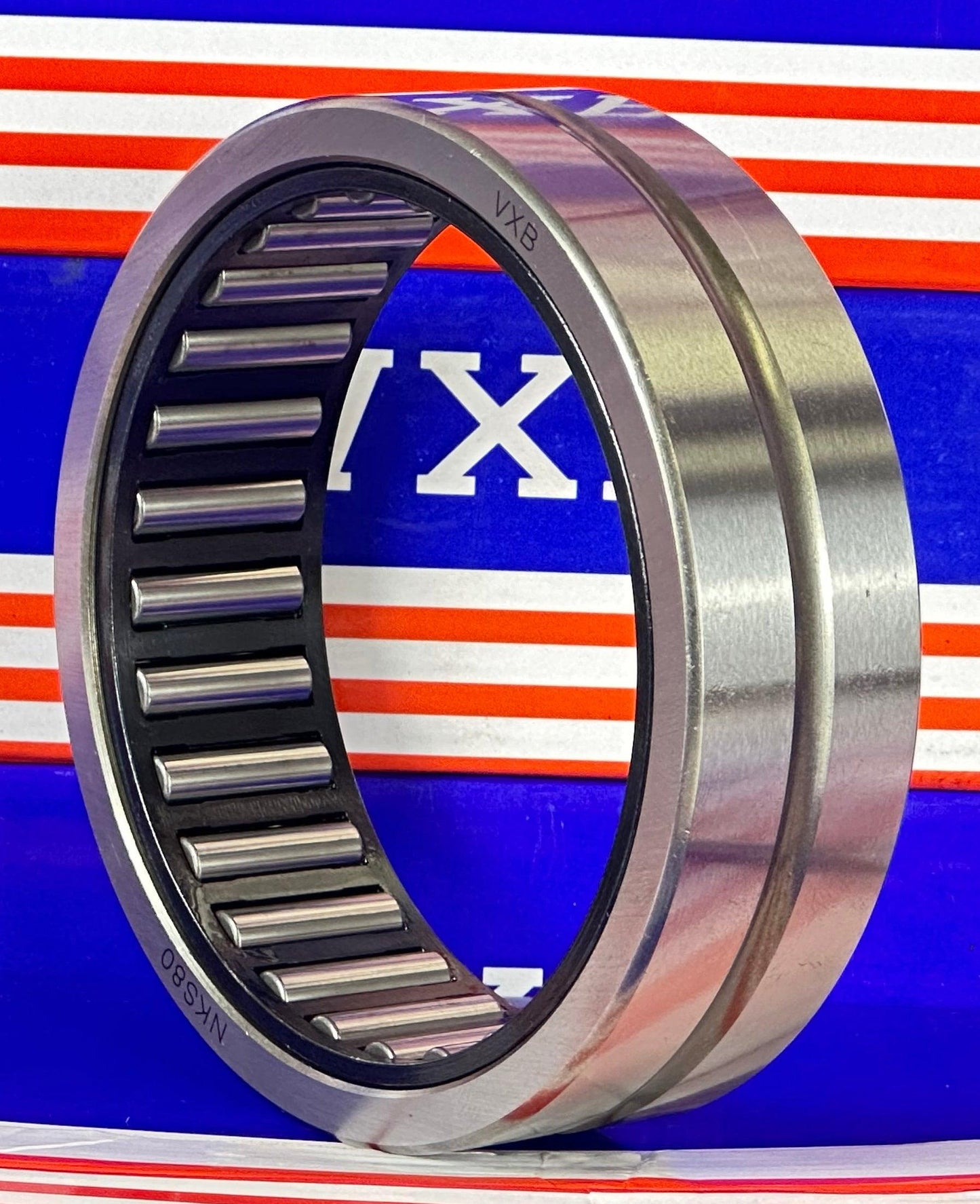 NKS80 Bearing 80x100x28mm Needle Roller - VXB Ball Bearings