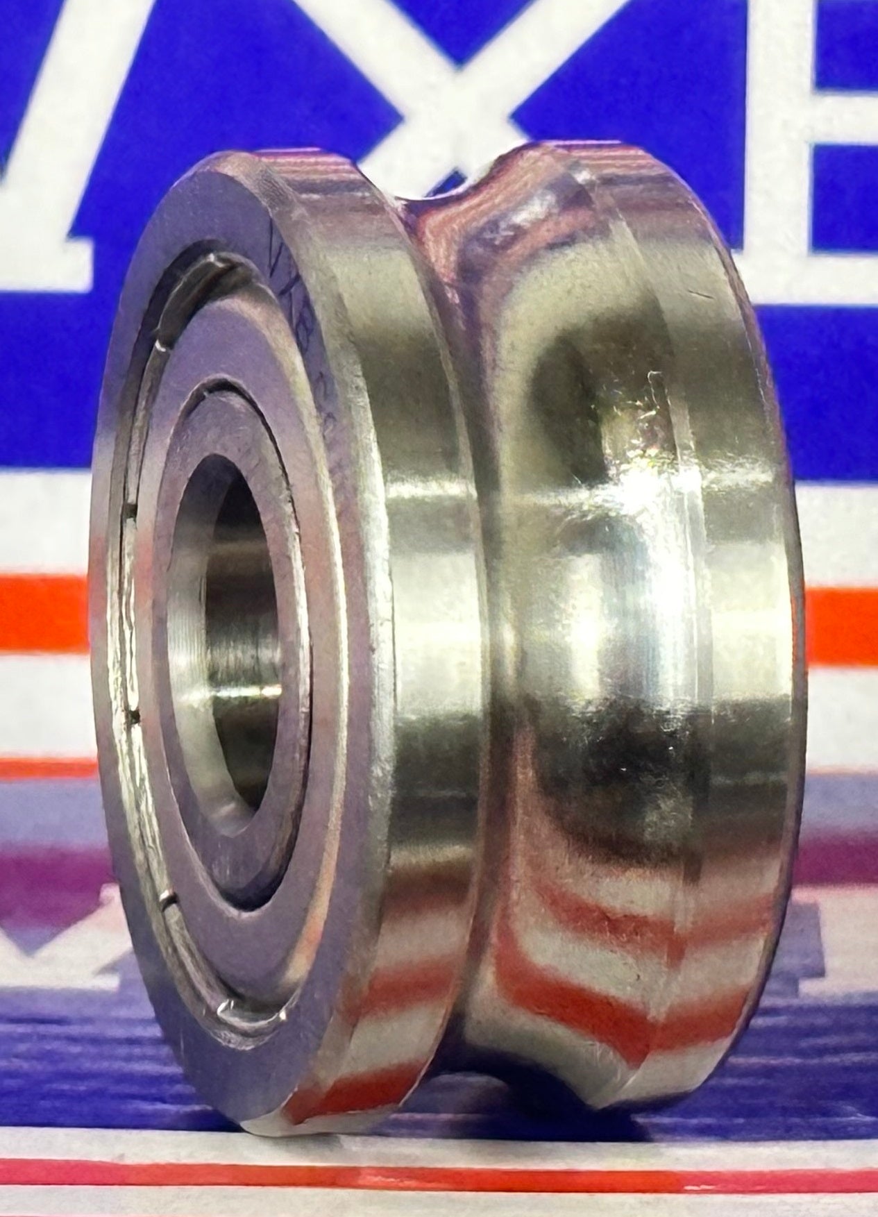 LFR5201-10KDD  12mm ID x 10mm U Groove Track Roller Bearing