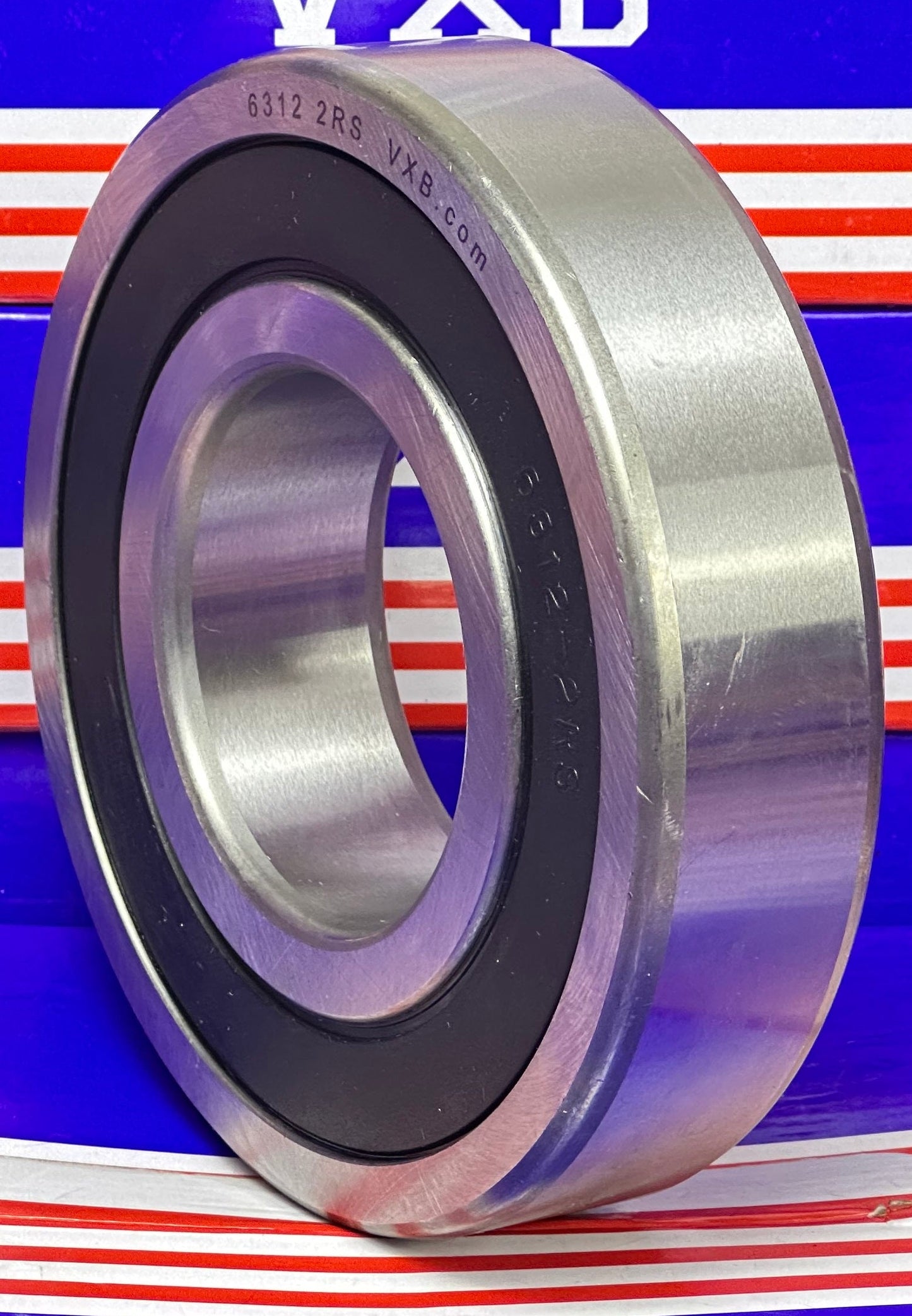 6312-2RS1 Radial Ball Bearing Bore Dia. 60mm OD 130mm Width 31mm