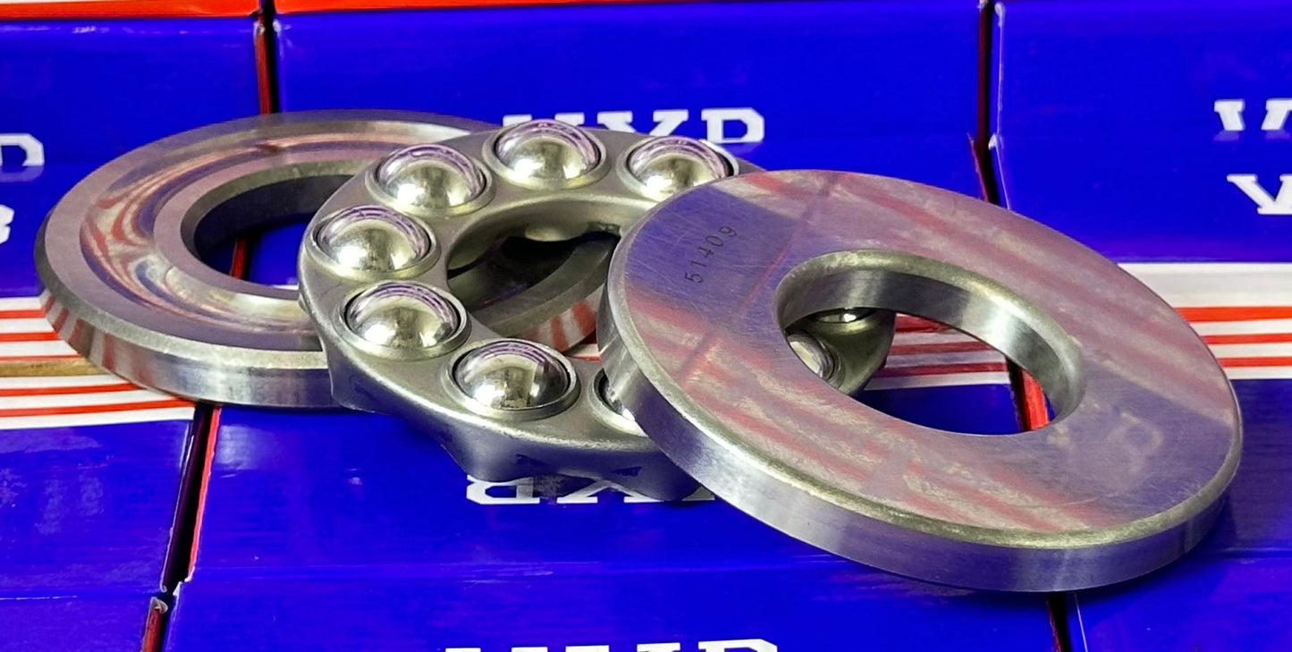 51409 Single Thrust Ball Bearing 45x100x39