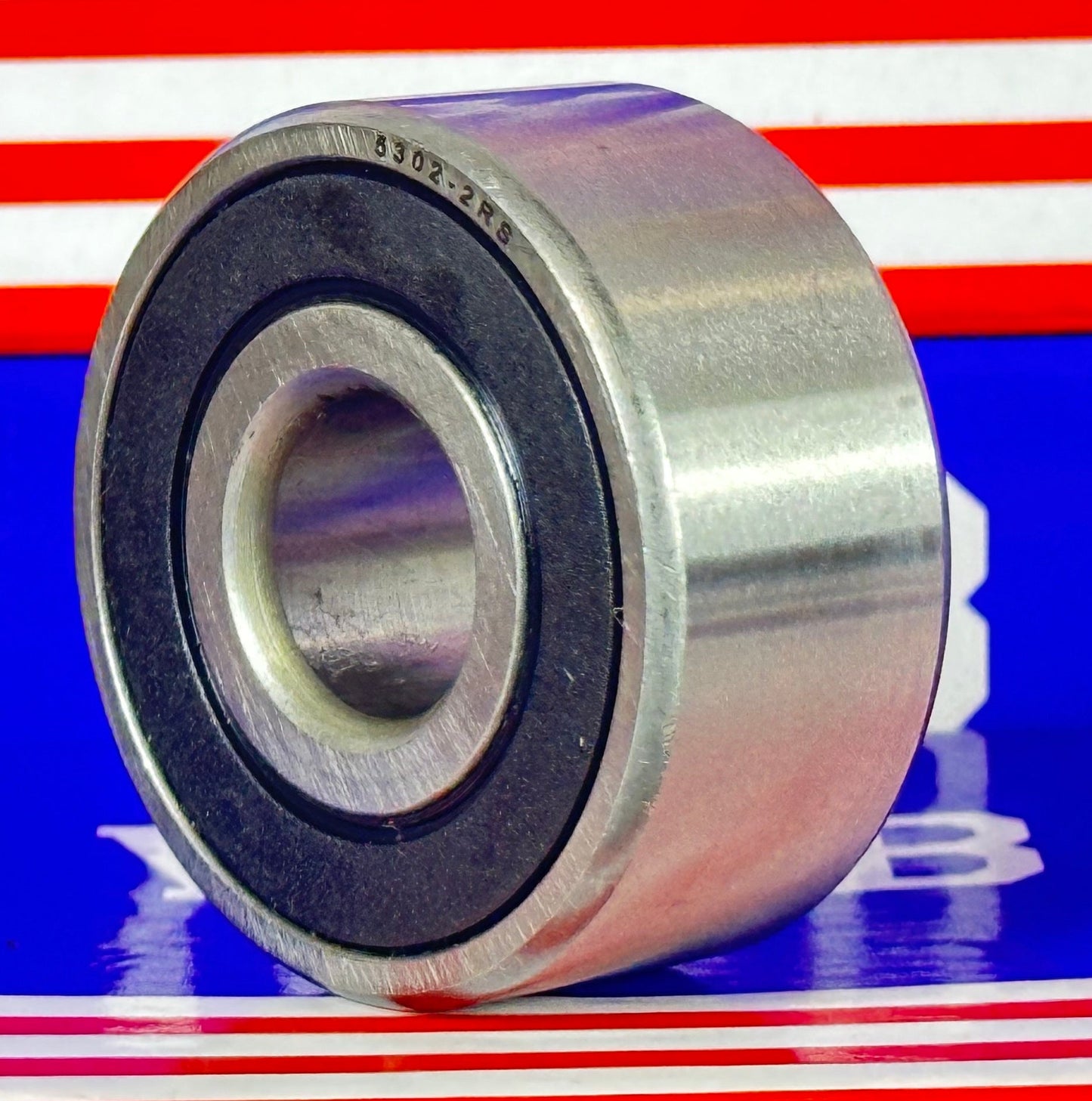 5302-2RS Angular Contact Bearing Sealed 15x42x19