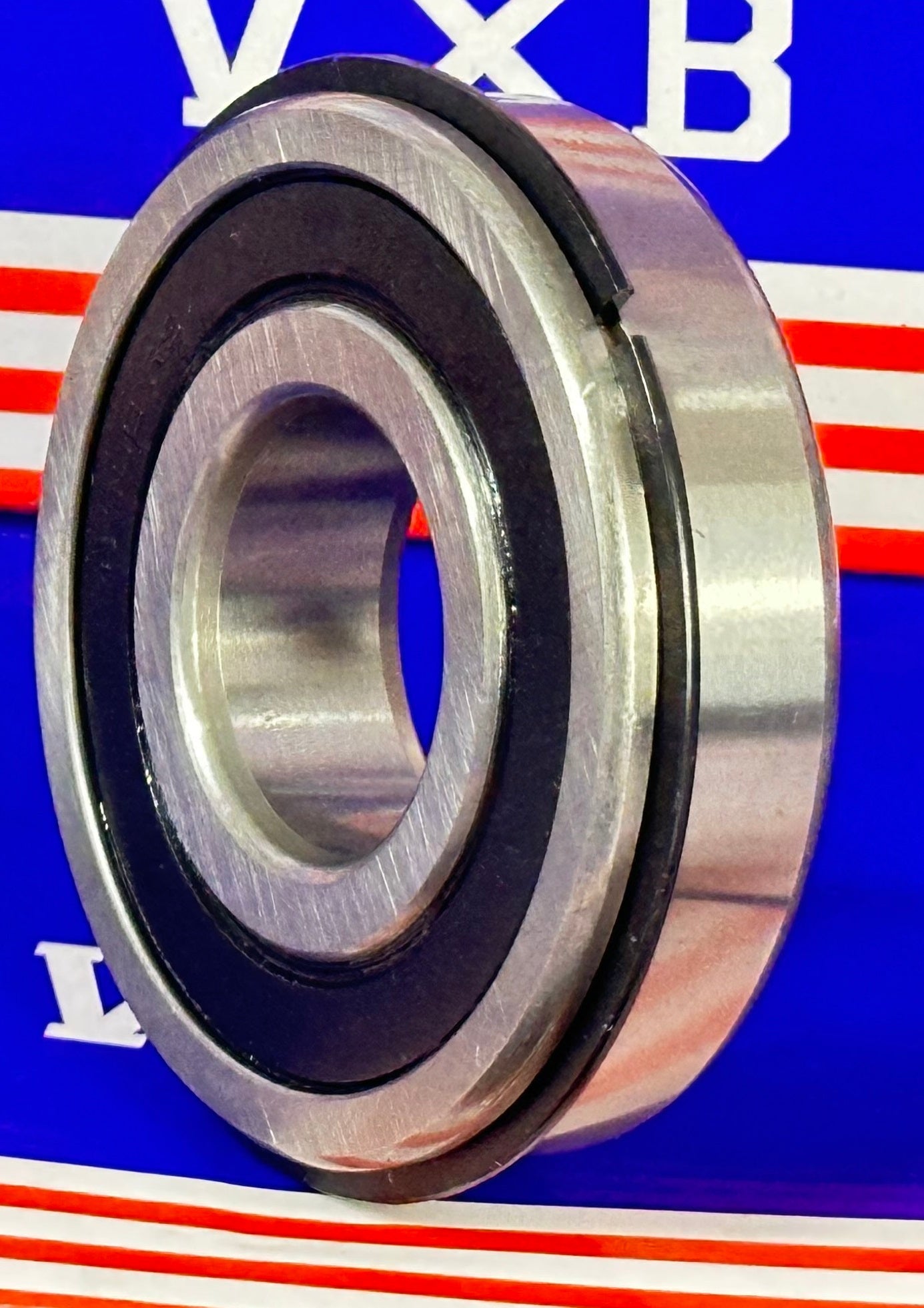 6306-2RSNR Sealed Bearing 30x72x19 with Snap Ring