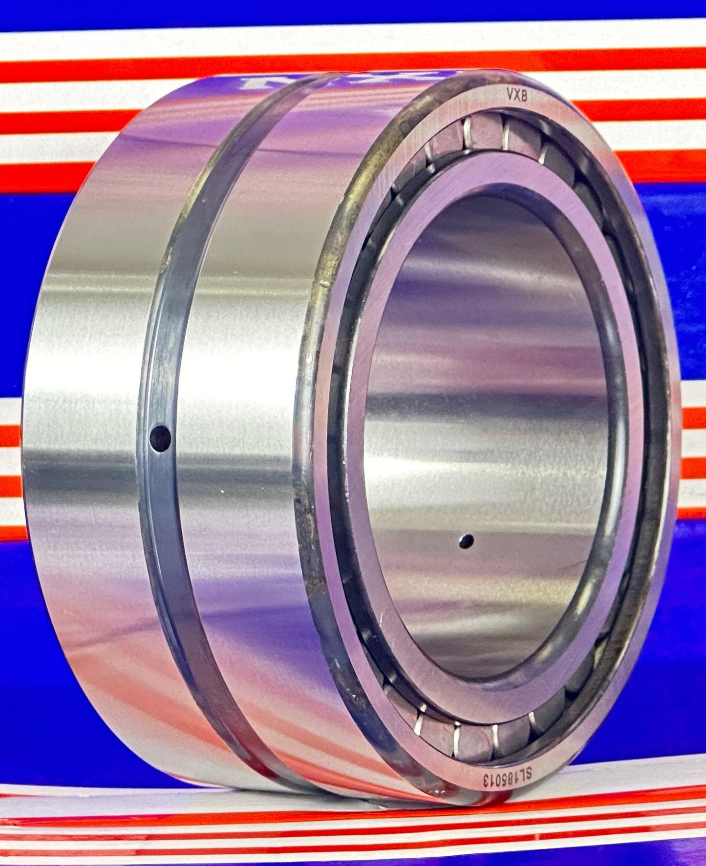 SL185013 Sheave Bearing 2 Rows Full Complement Bearings with Inner Ring 65x100x46mm - VXB Ball Bearings