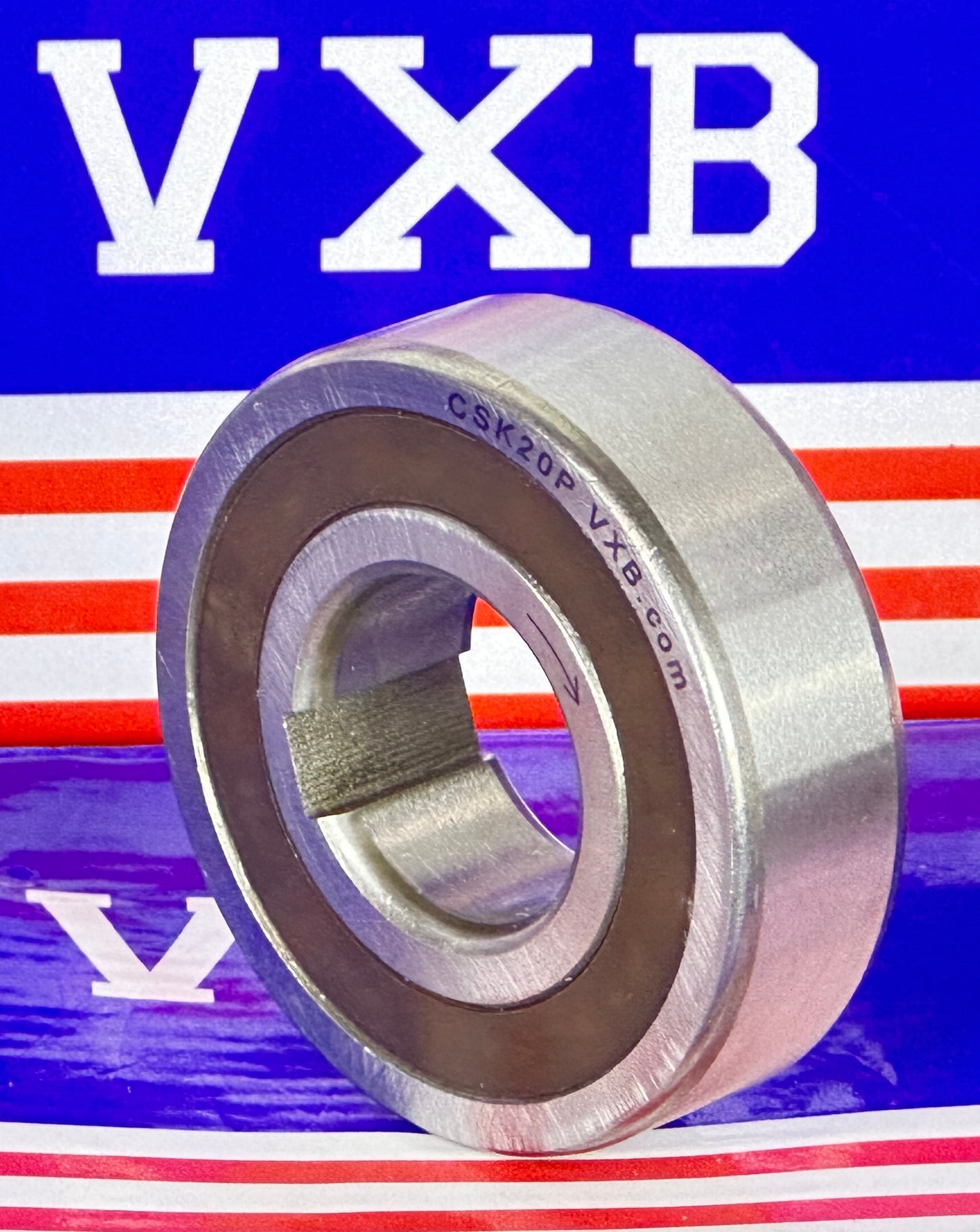 CSK20P  One way Bearing Sprag Freewheel Clutch With One Key-way on the inner Ring