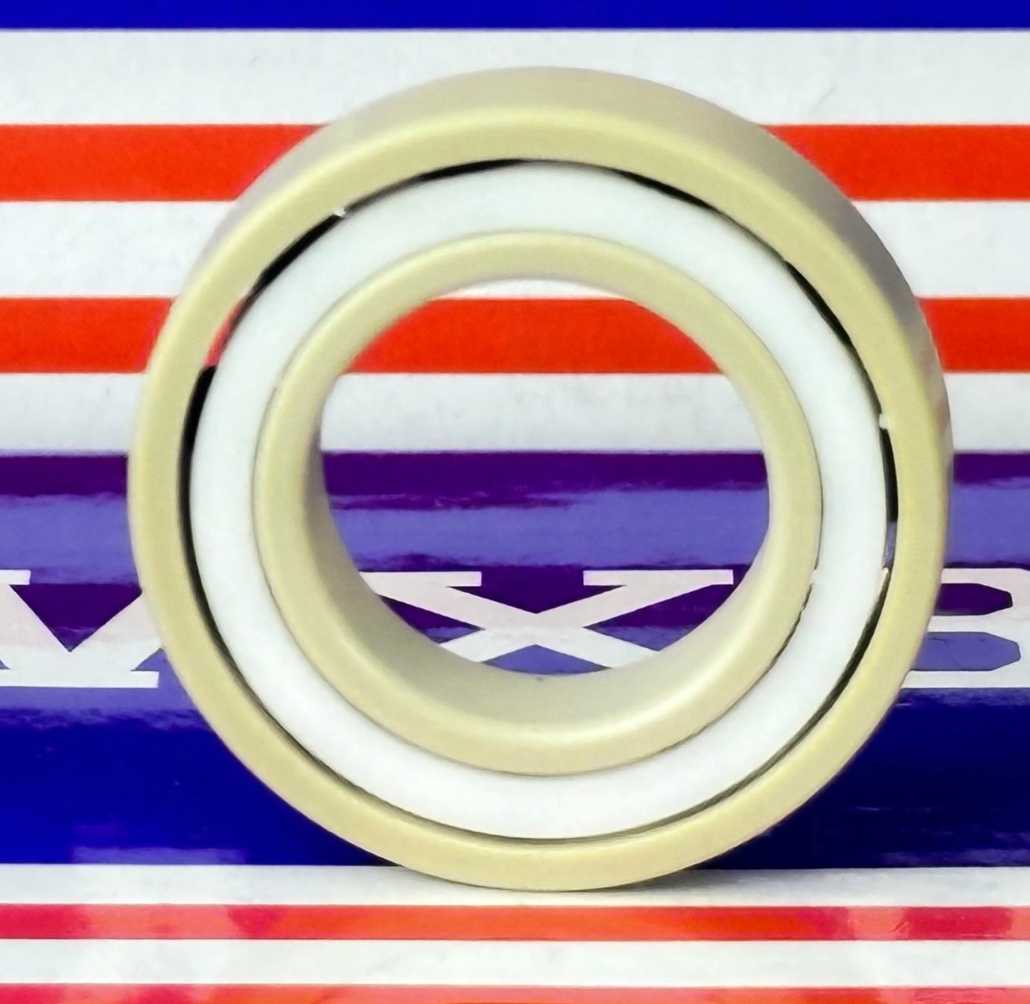 PEEK 6903 Ball Bearing PTFE cage Si3N4 Ceramic Balls 17x30x7