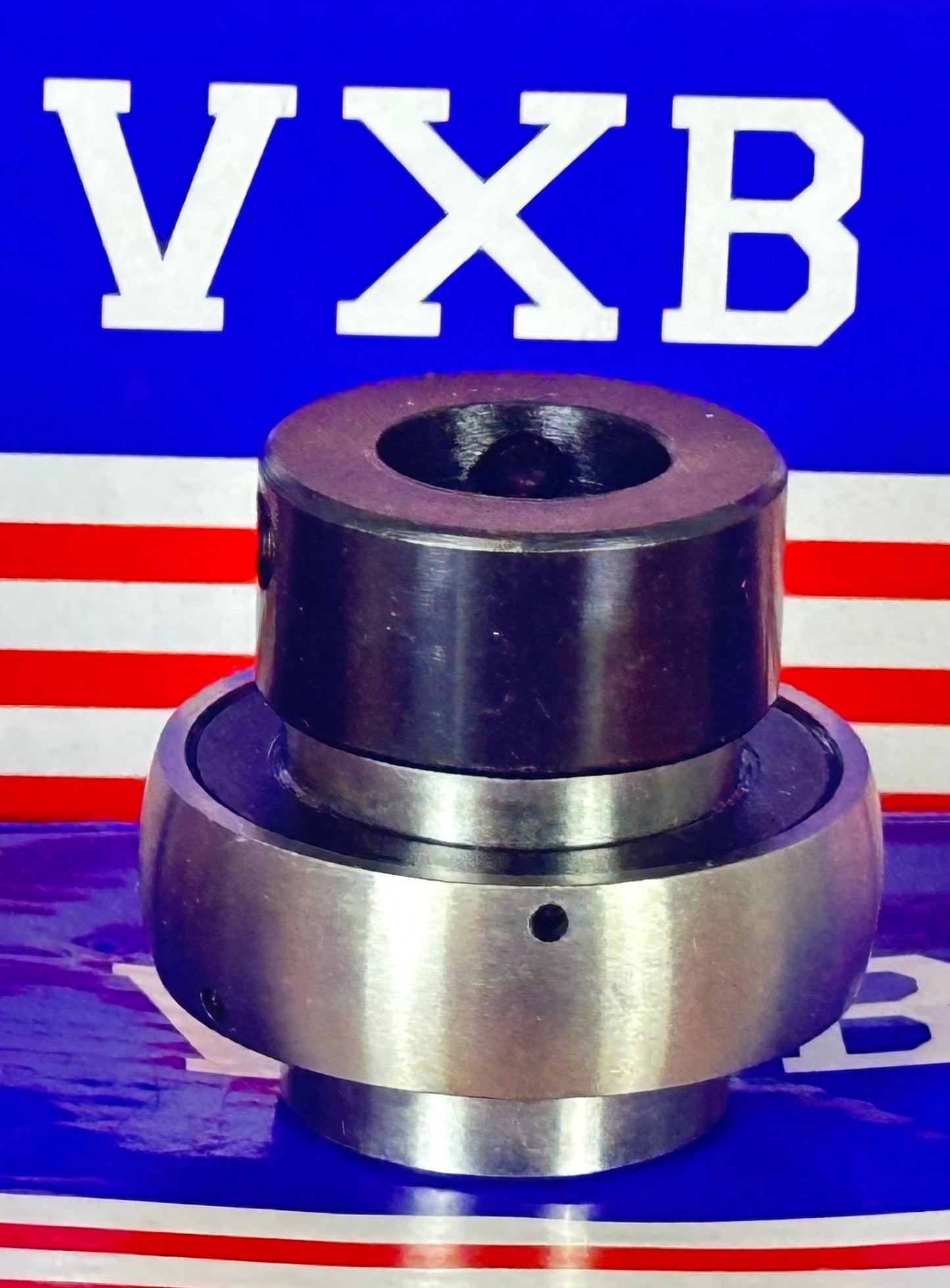 HC202 15mm Axle Bearing insert with eccentric Collar