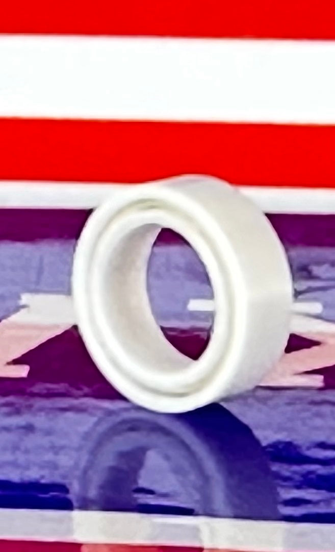 R168 Full Ceramic Bearing 1/4x3/8x1/8 inch Miniature