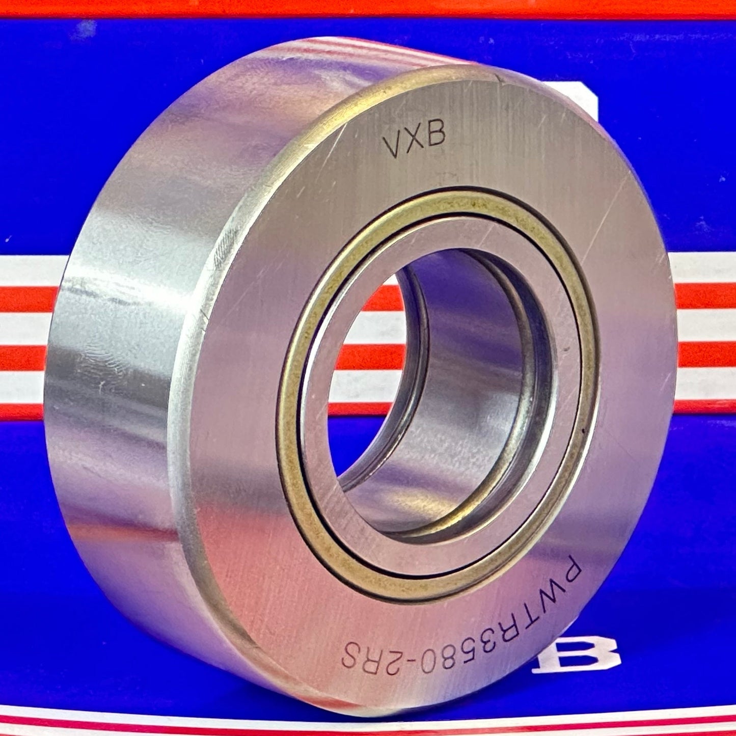 PWTR3580-2RS-XL Track Rollers Bearing Cam Follower with Cylindrical Roller Set with 2 Rubber Seal 35x80x29mm