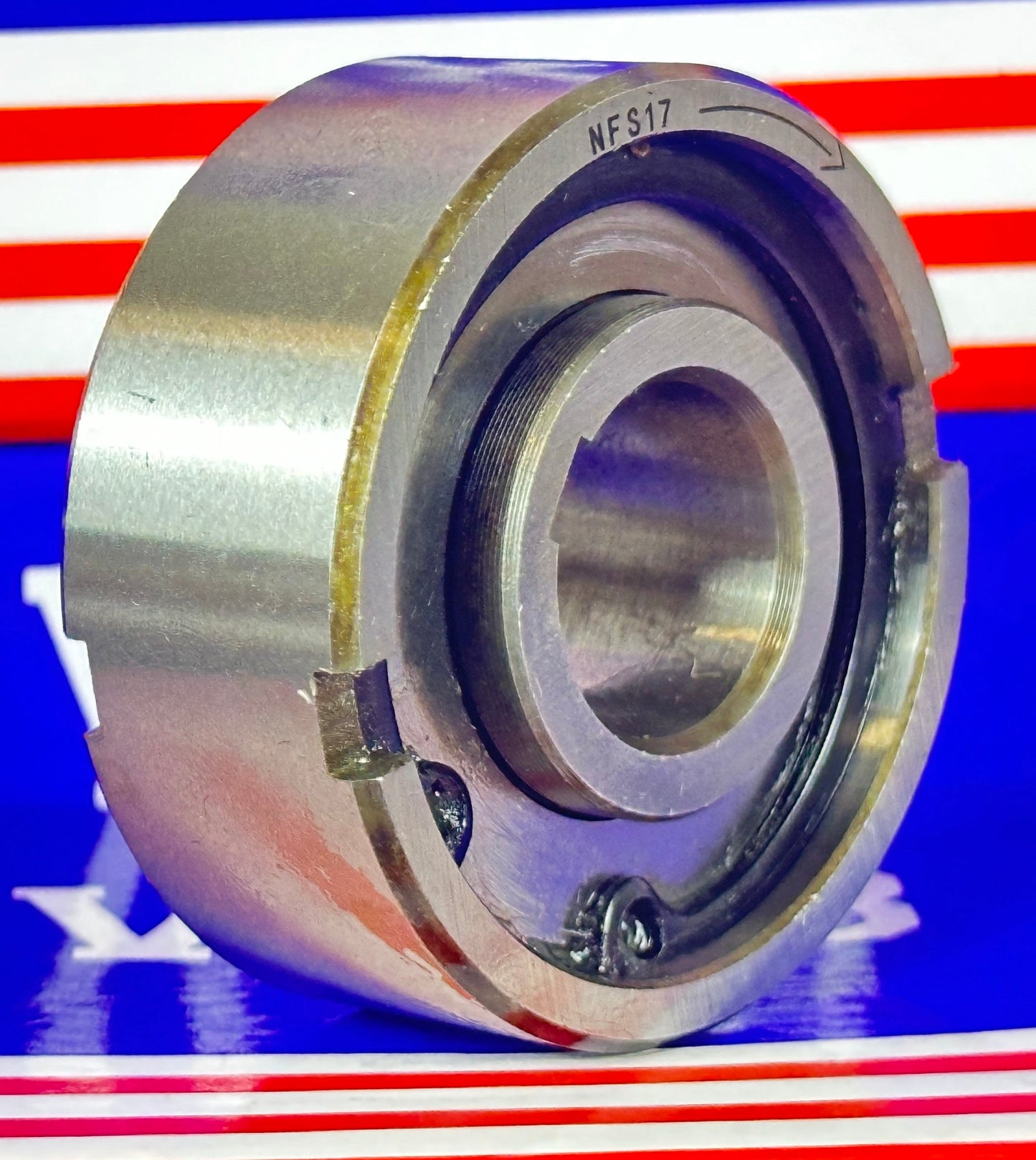 NFS17 One Way 17x47x19 Bearing Support Required Backstop Clutch
