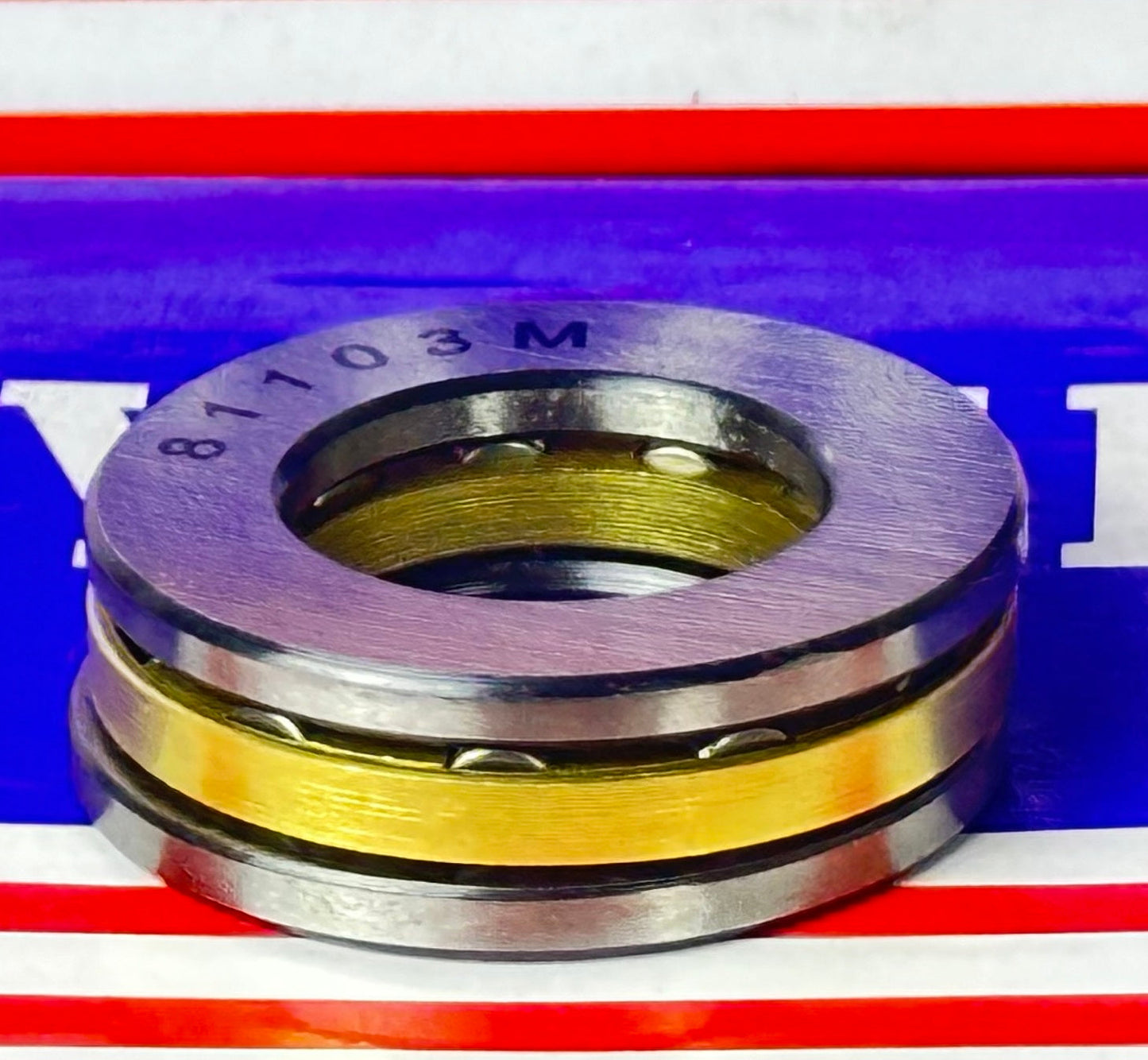 81103M Cylindrical Roller Thrust Bearings Bronze Cage 17x30x9 mm