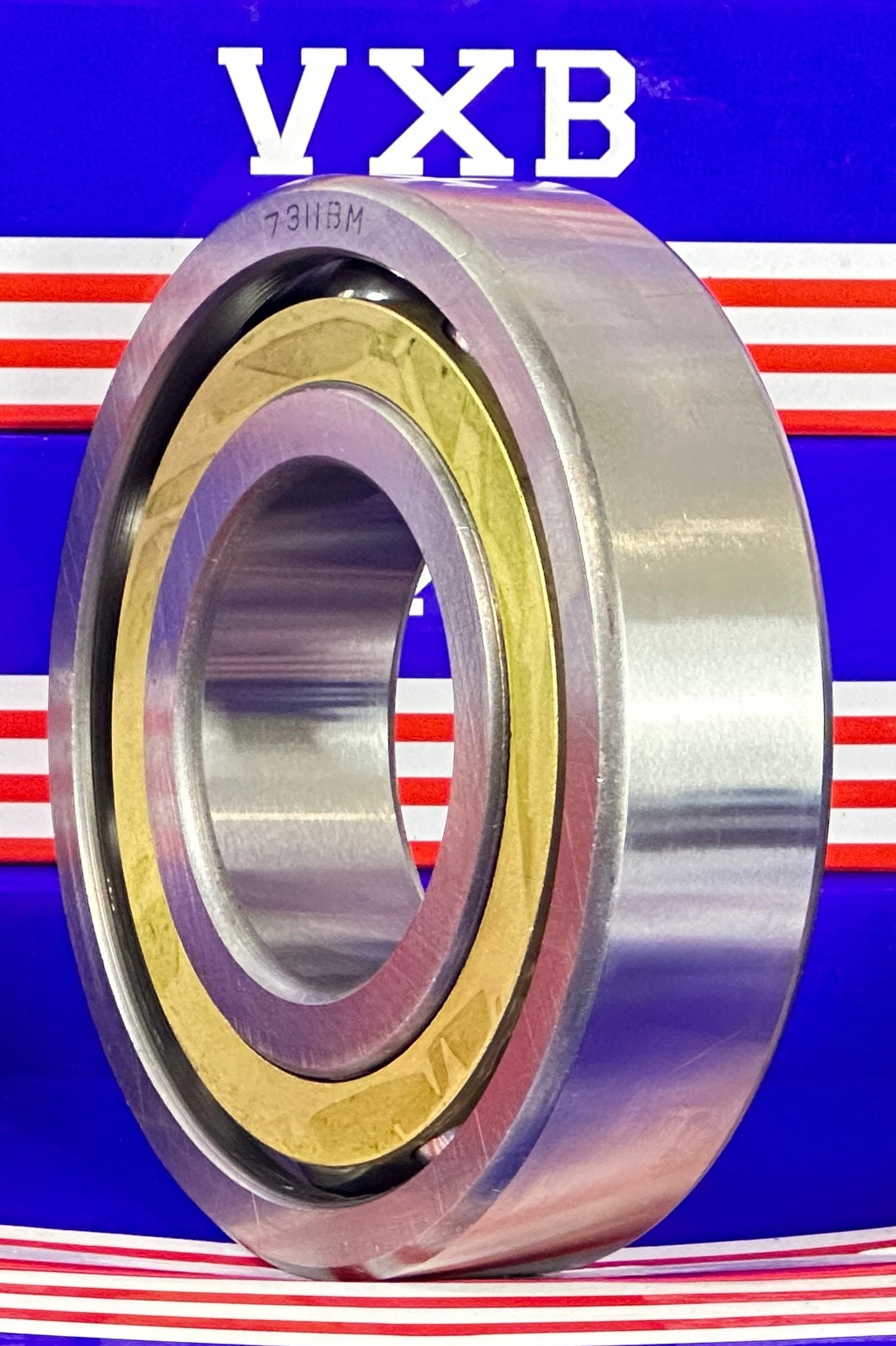 7311BM Angular Contact bearing Bronze Cage 55x120x29