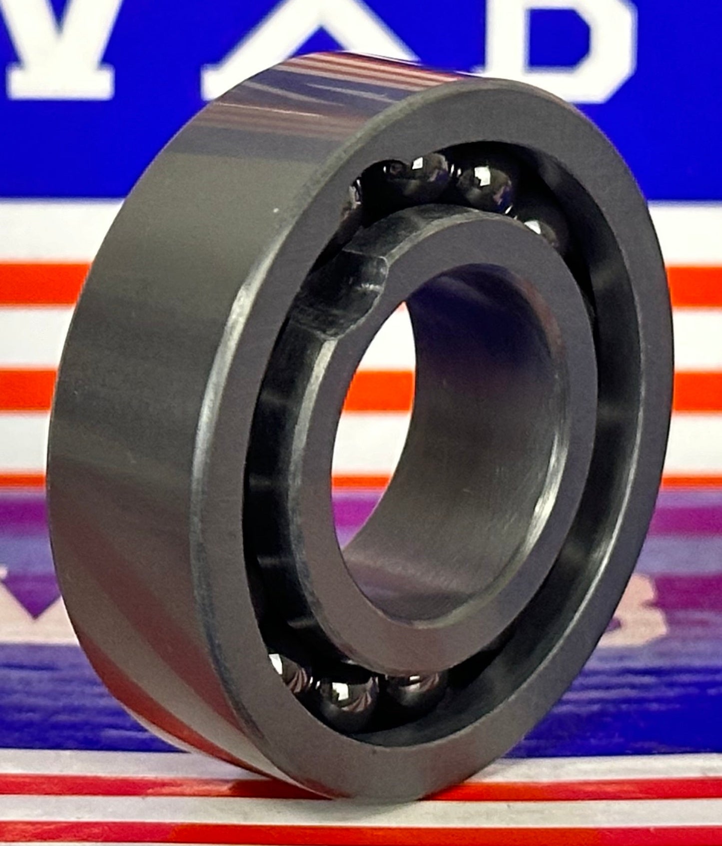 6004 Full Complement Ceramic Bearing SIC Silicon Carbide 20x42x12