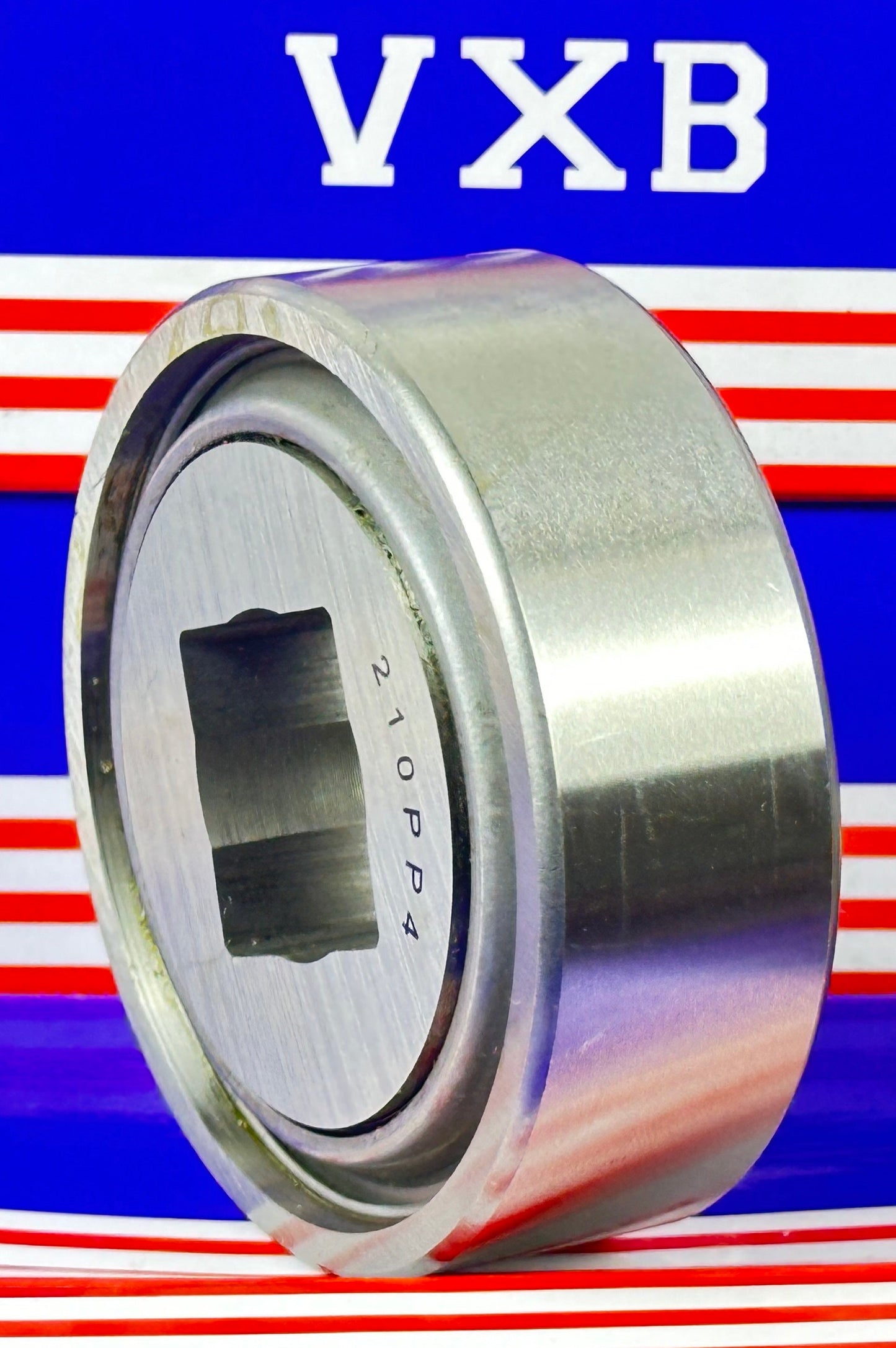 W210PP4 Two Triple Lip Seals Square Bore 1-1/8" inch Bore Bearing