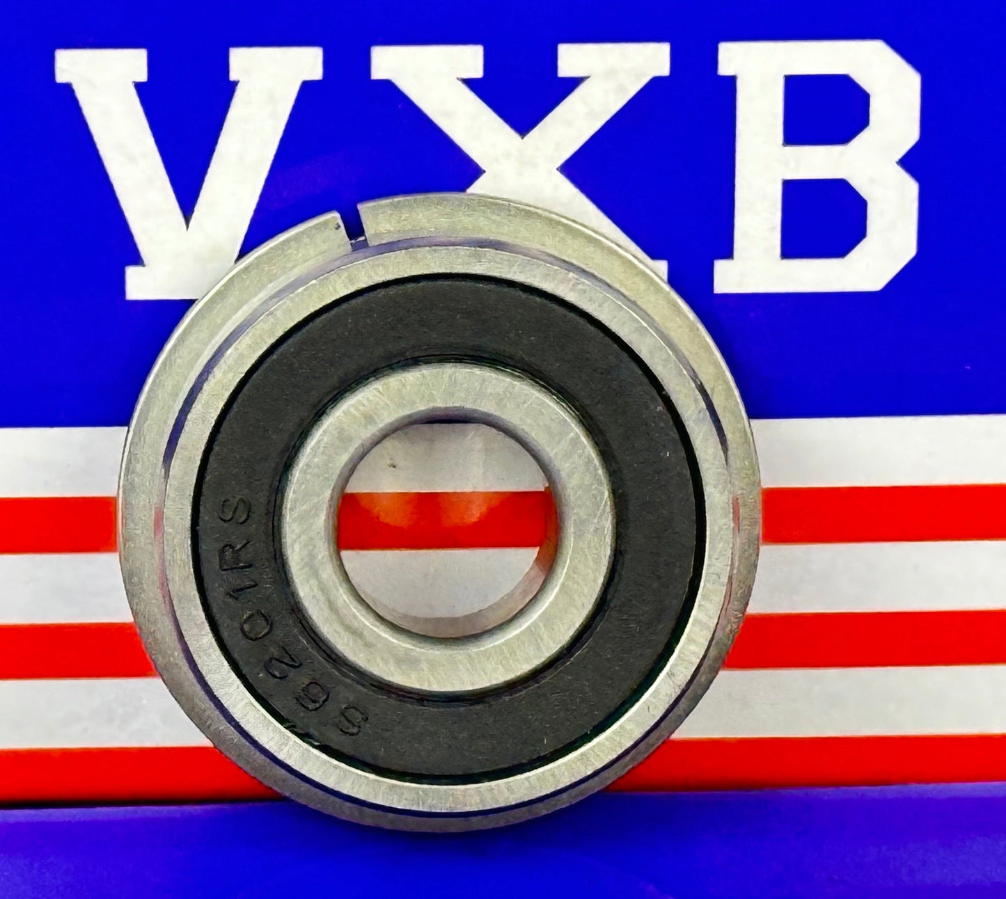 S6201-2RSNR Stainless Steel Bearing 12x32x10 Sealed With Snap Ring