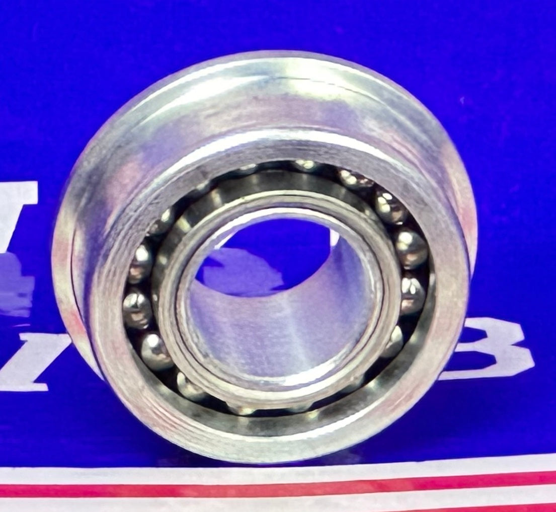 F1636 Unground Flanged Full Complement Bearing 1/2x1 1/8x1/2 Inch