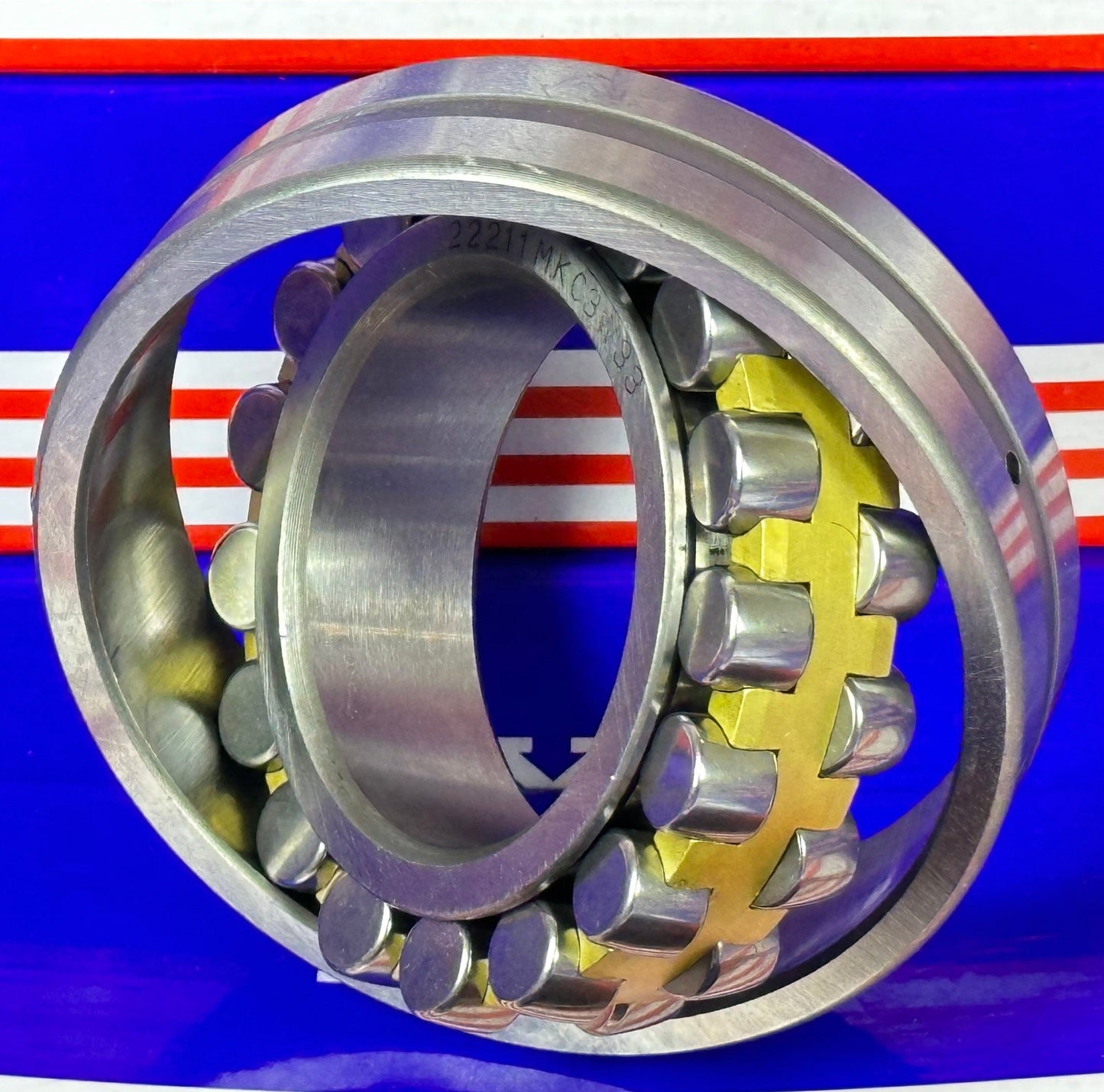 22211MKC3W33 Spherical Roller Bearing 55x100x25 with Tapered Bore