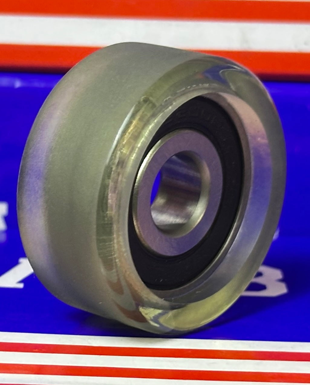 PU10x36x16-2rs Polyurethane Rubber Bearing with tire 10x36x16mm Sealed Miniature