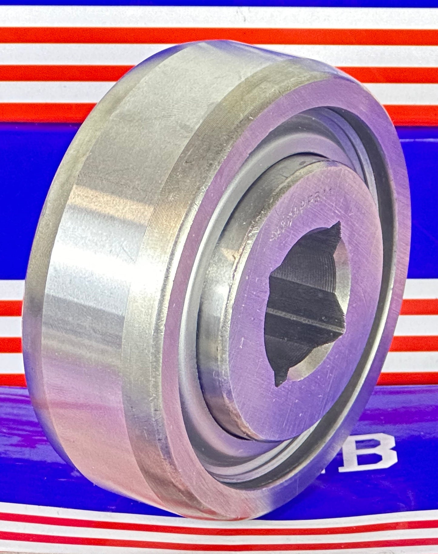 W208PPB11  Relube Square Bore 7/8" inch Bore Bearing