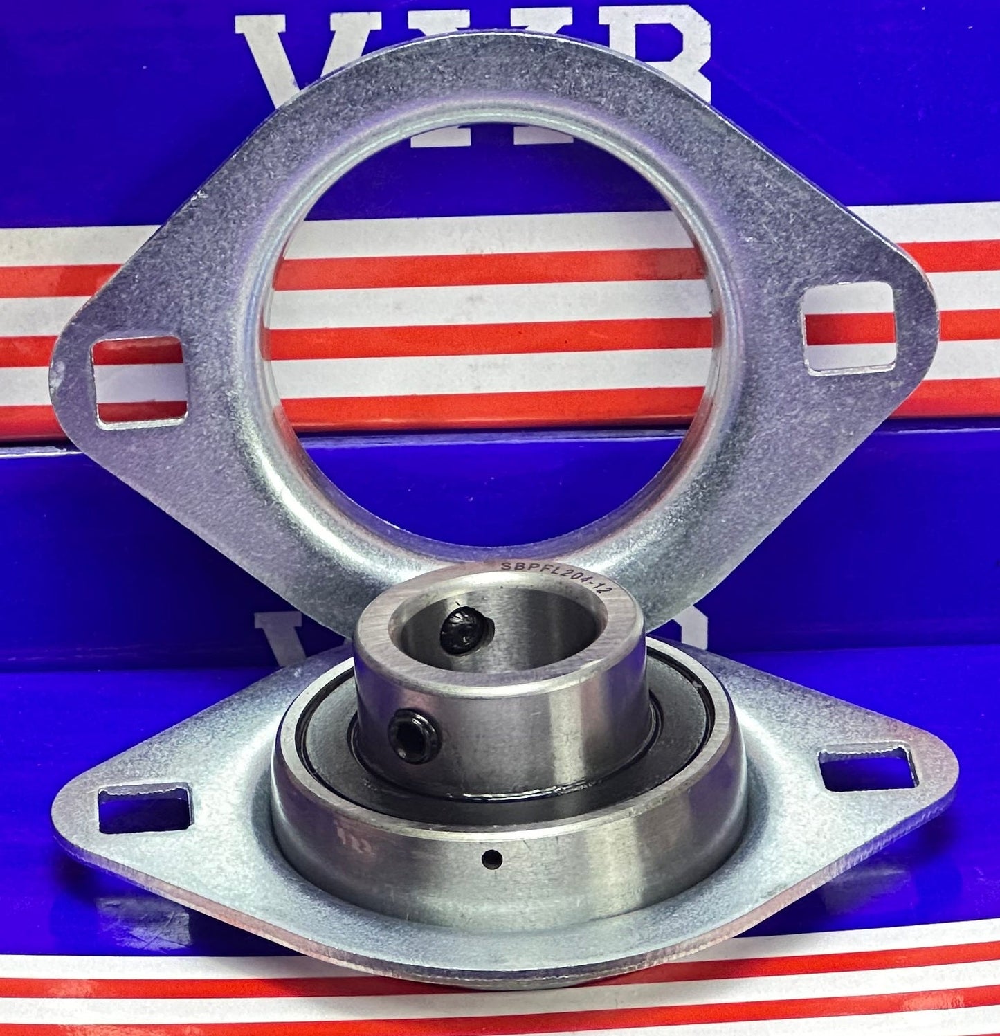SBPFL204-12 3/4 Pressed Steel Bearing 2-Bolt Flanged Mounted Bearings