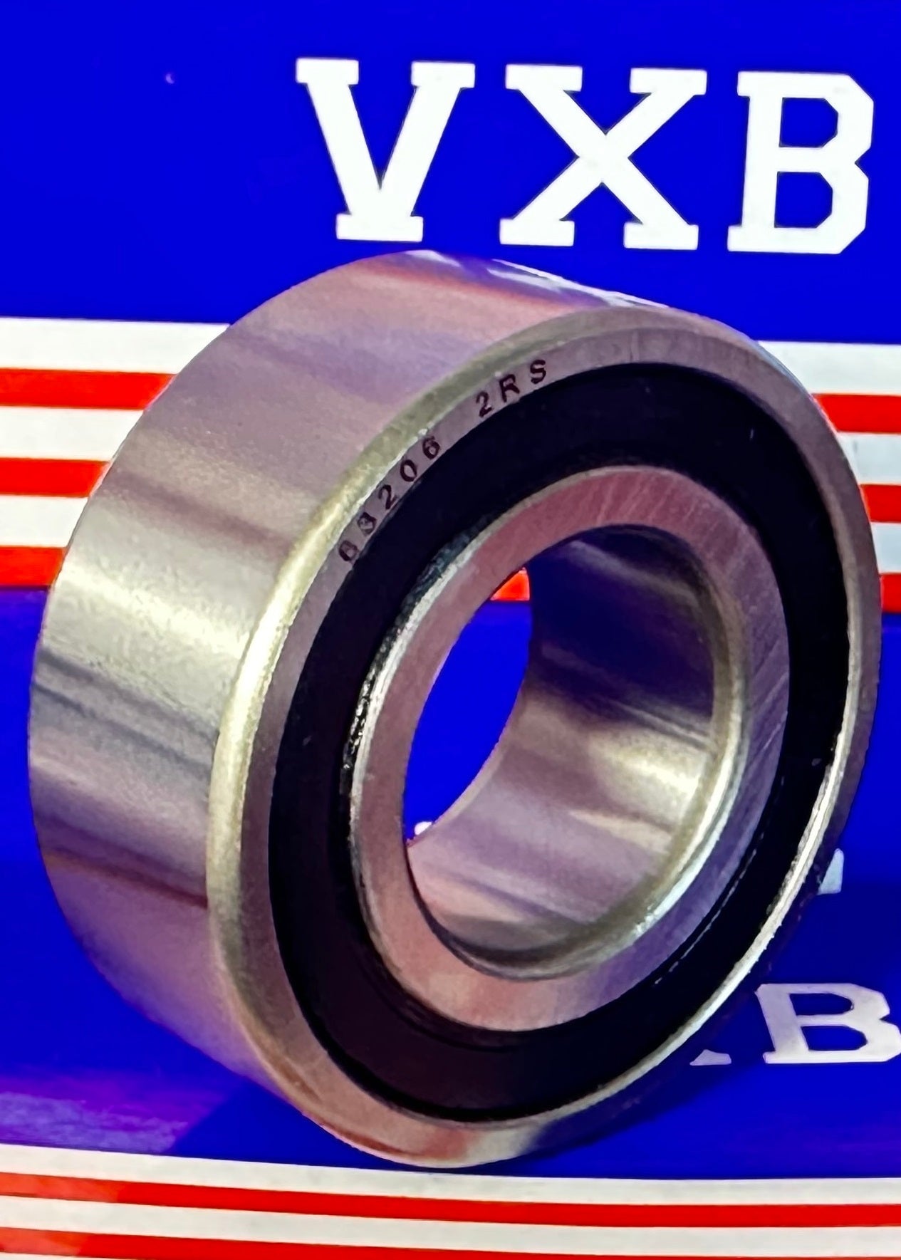 63206-2RS Radial Ball Bearing Double Sealed Bore Dia. 30mm OD 62mm Width 23.6mm