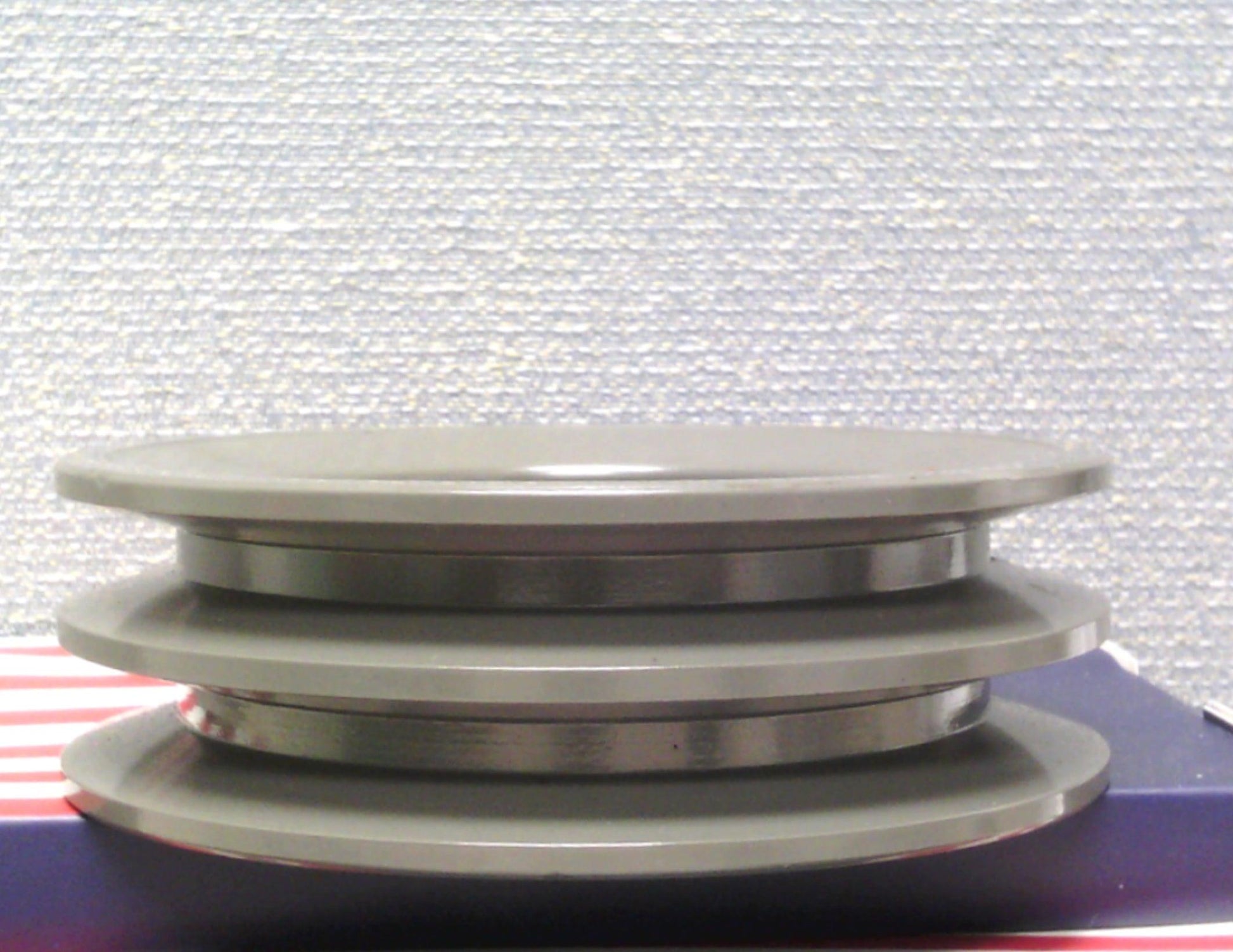 2AK46 H Bushing Solid Sheave Pulley with 4.6" OD Double Groove Pulley 2AK46H for V-belts size 4L, A, AX, 2AK46H (OD 4.6" ) - VXB Ball Bearings