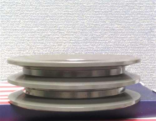 2AK49H 7/8" Bore Solid Sheave Pulley with 4.9" OD Double Groove Pulley 2AK49H for V-belts size 4L, A, AX, 2AK49H 7/8" (OD 4.9"- H :ID 7/8" ) - VXB Ball Bearings