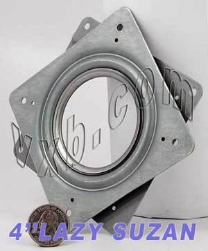 300 lbs Capacity 4 Lazy Susan Bearing 5/16 Thick Turntable Bearings - VXB Ball Bearings