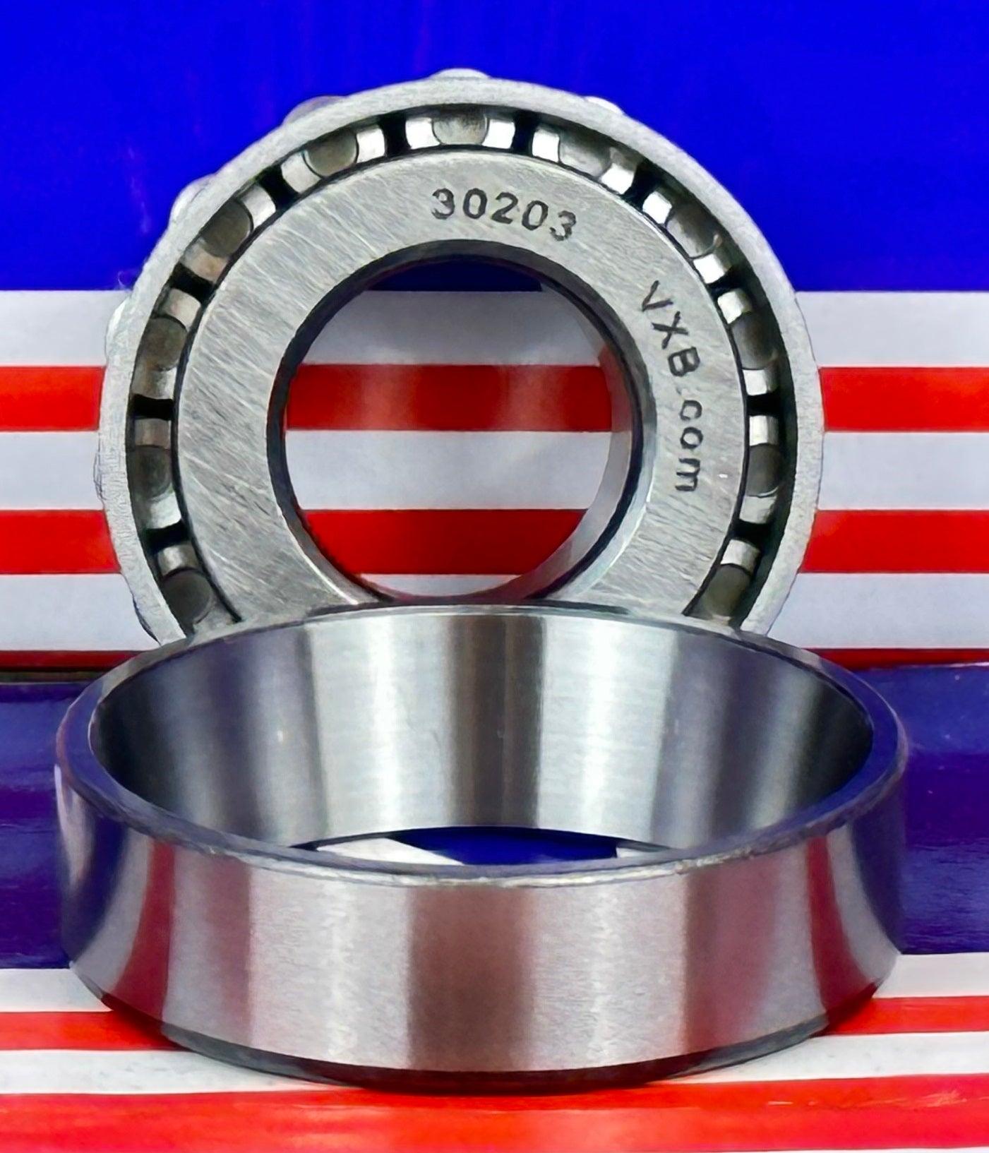 30203 Tapered Roller Wheel Bearings 17x40x12 - VXB Ball Bearings