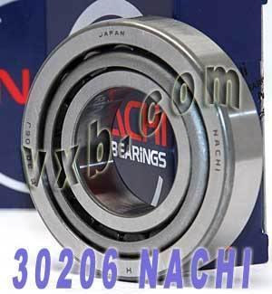 30206 Nachi Tapered Roller Bearings Japan 30x62x17.25 - VXB Ball Bearings