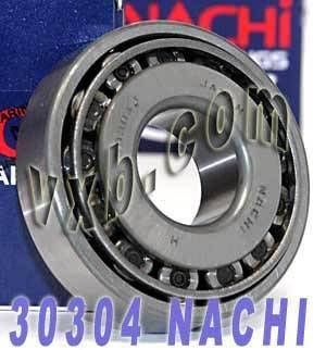30304 Nachi Tapered Roller Bearings Japan 20x52x16 - VXB Ball Bearings