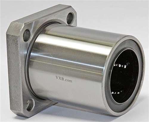 30mm Square Flanged Bushing Linear Motion - VXB Ball Bearings