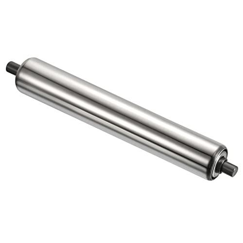 Gravity Conveyor Roller 1.5" Diameter 10" inch Long Stainless Steel - VXB Ball Bearings