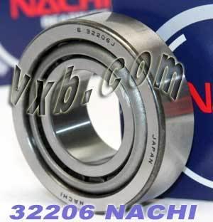 32206 Nachi Tapered Roller Bearigns Japan 30x62x20 - VXB Ball Bearings