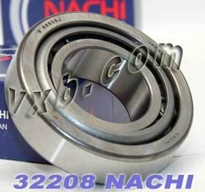 32208 Nachi Tapered Roller Bearings Japan 40x80x23 - VXB Ball Bearings