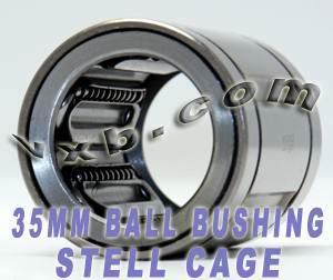 35mm Ball Bushing SDM35GA Steel Retainer Linear Motion Bearings - VXB Ball Bearings