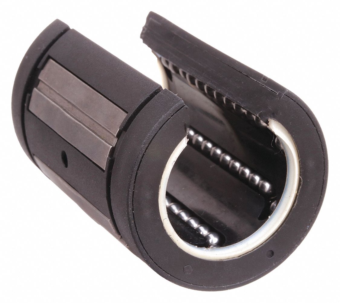 NB TW8 UR OP (one seal right Side) 1/2 inch Bore Open Self Aligning Ball Bushings Linear Motion