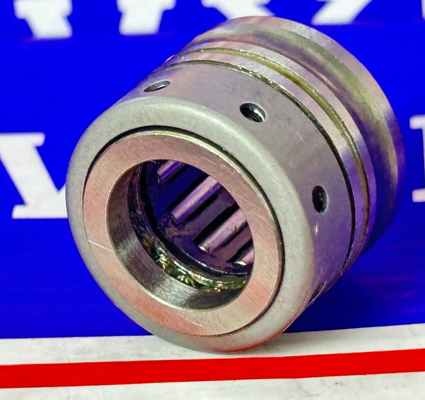 NX12 Needle Roller / Full Comp Thrust Ball Bearing with Closure Ring 12x21x18mm