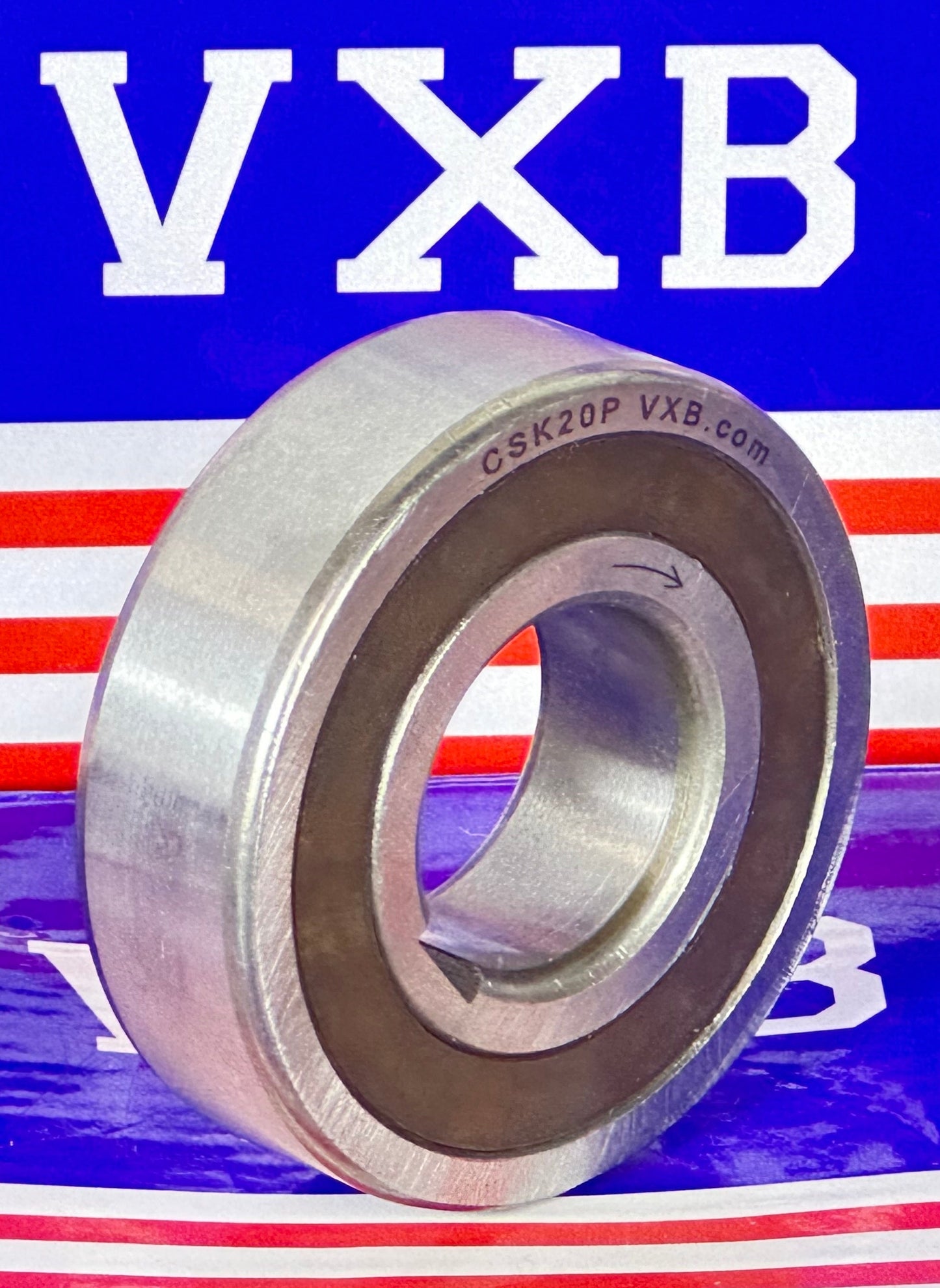 CSK20P  One way Bearing Sprag Freewheel Clutch With One Key-way on the inner Ring